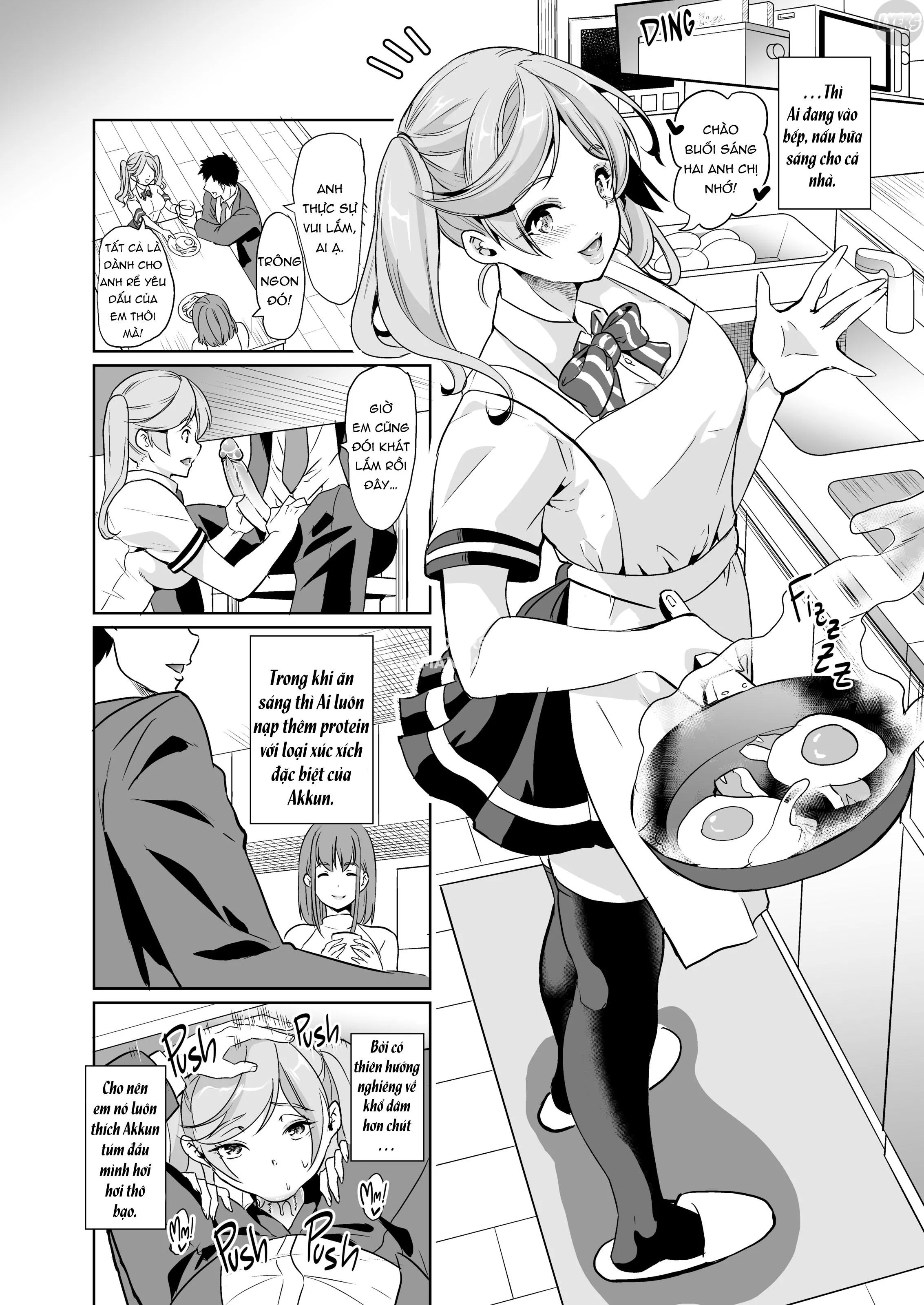 HentaiVN.net - Ảnh 12 - My Wife Started Experimenting [TSUMA NO NG GA NAKUNATTEIKU - TSUMA TO GIMAI NO SHIMAI DON] - Chap 2