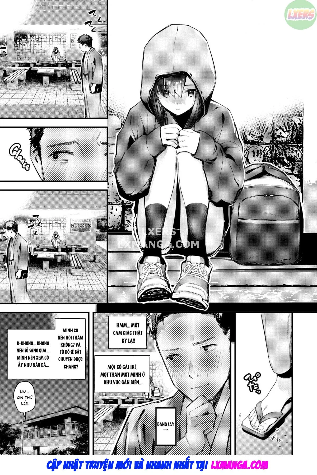 HentaiVN.net - Ảnh 6 - Tabisaki de Iede Shoujo o Hirotta [I Picked Up a Runaway Girl While on Vacation] - Chap 1