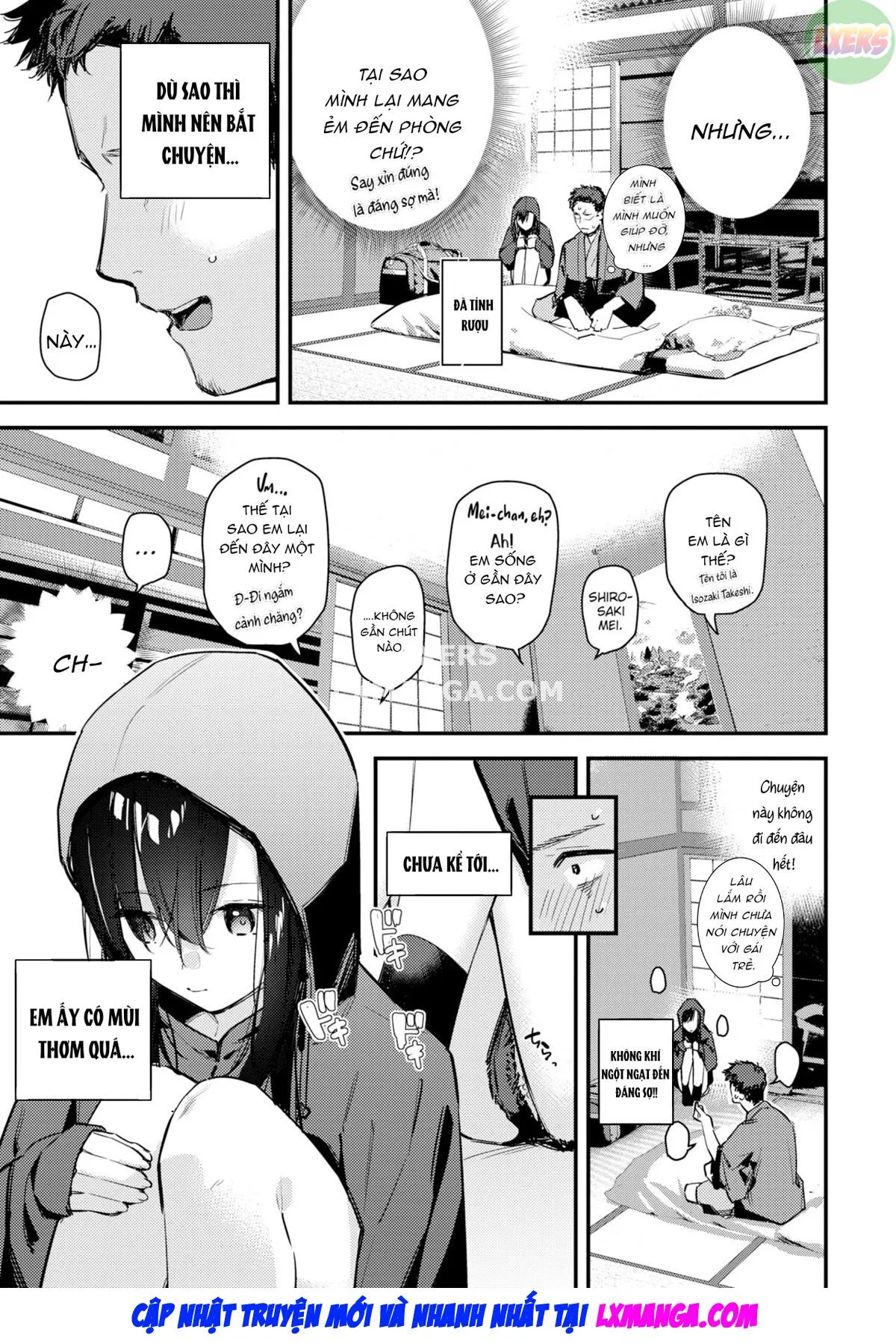 HentaiVN.net - Ảnh 8 - Tabisaki de Iede Shoujo o Hirotta [I Picked Up a Runaway Girl While on Vacation] - Chap 1
