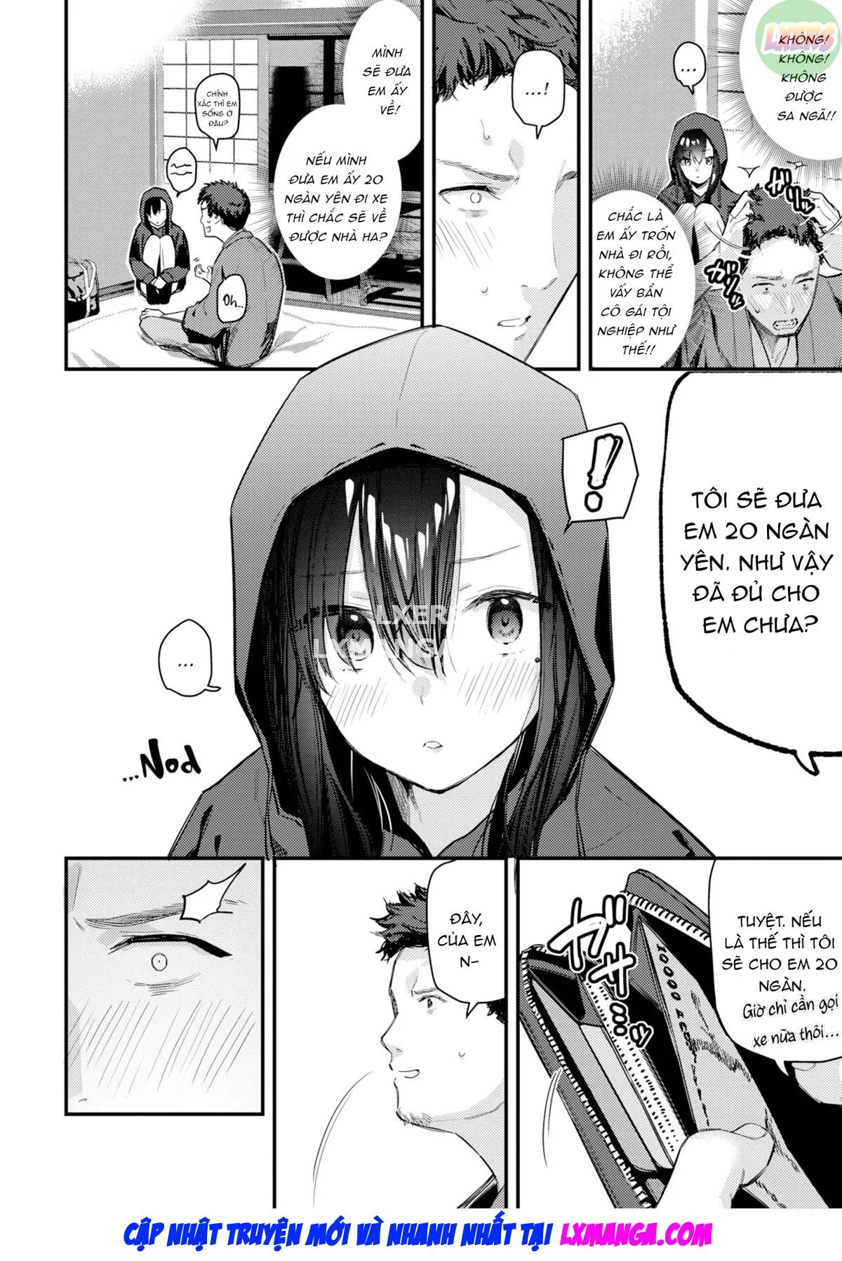 HentaiVN.net - Ảnh 9 - Tabisaki de Iede Shoujo o Hirotta [I Picked Up a Runaway Girl While on Vacation] - Chap 1