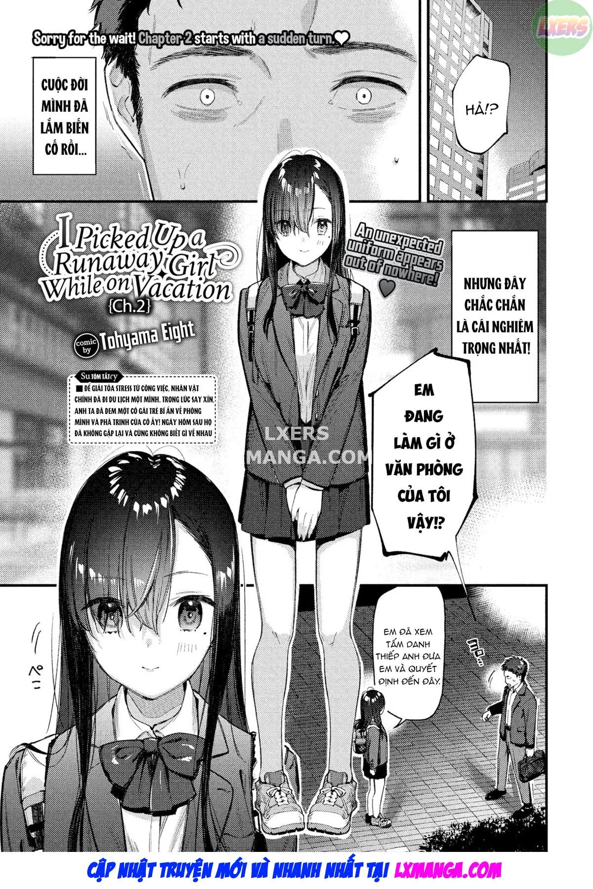 HentaiVN.net - Ảnh 4 - Tabisaki de Iede Shoujo o Hirotta [I Picked Up a Runaway Girl While on Vacation] - Chap 2