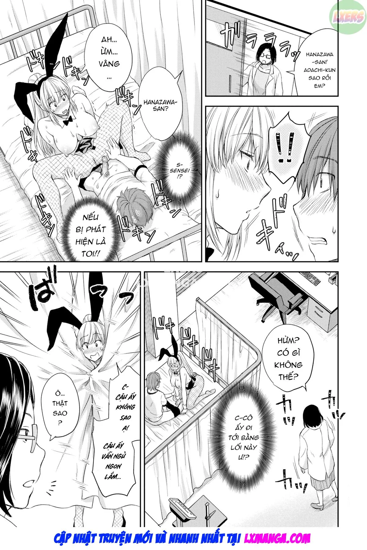 HentaiVN.net - Ảnh 16 - Những điều tôi muốn làm với cô bạn gái thỏ - Oneshot