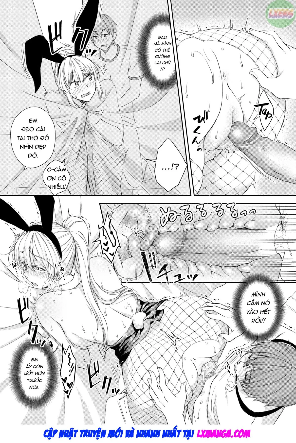 HentaiVN.net - Ảnh 19 - Những điều tôi muốn làm với cô bạn gái thỏ - Oneshot
