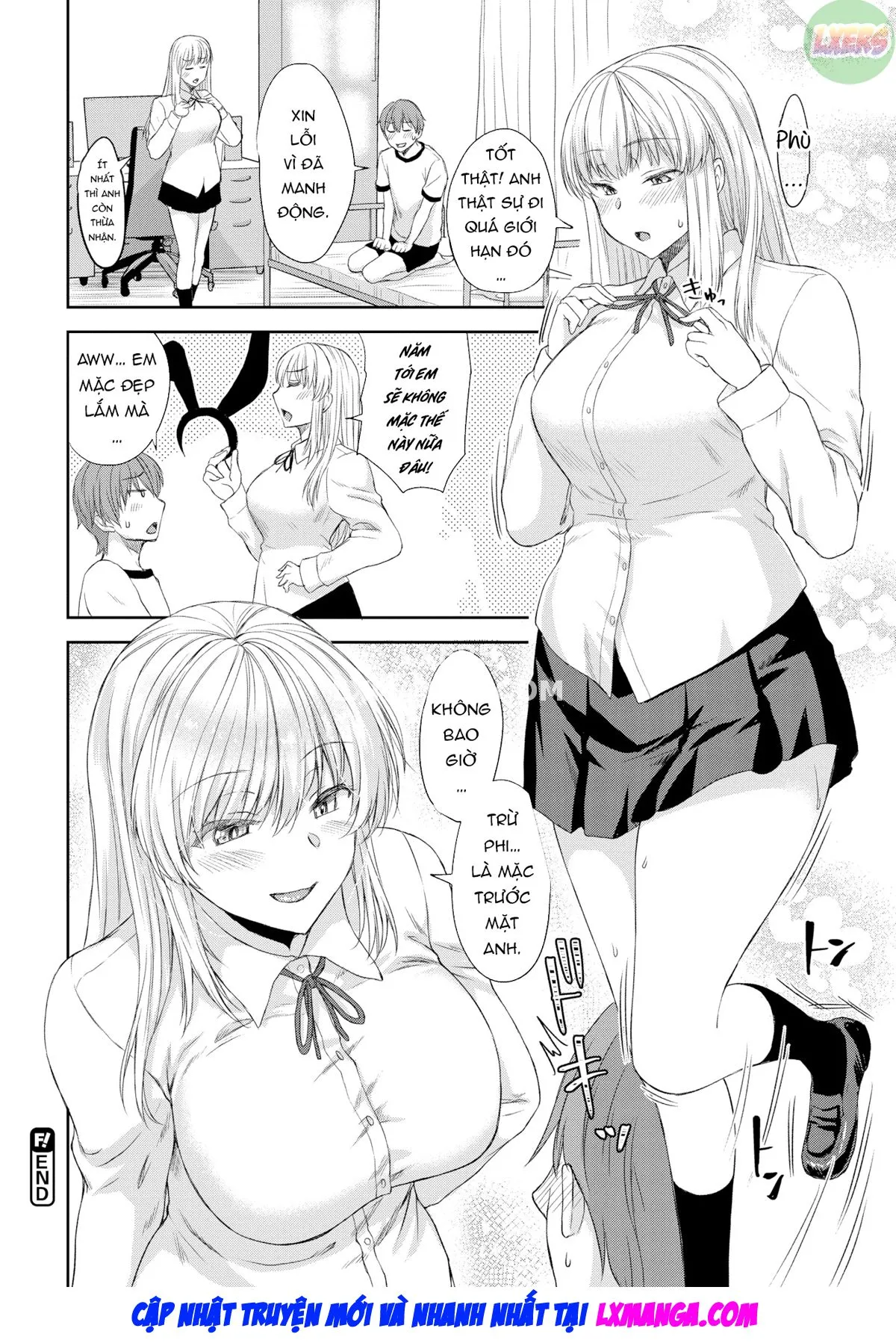 HentaiVN.net - Ảnh 25 - Những điều tôi muốn làm với cô bạn gái thỏ - Oneshot