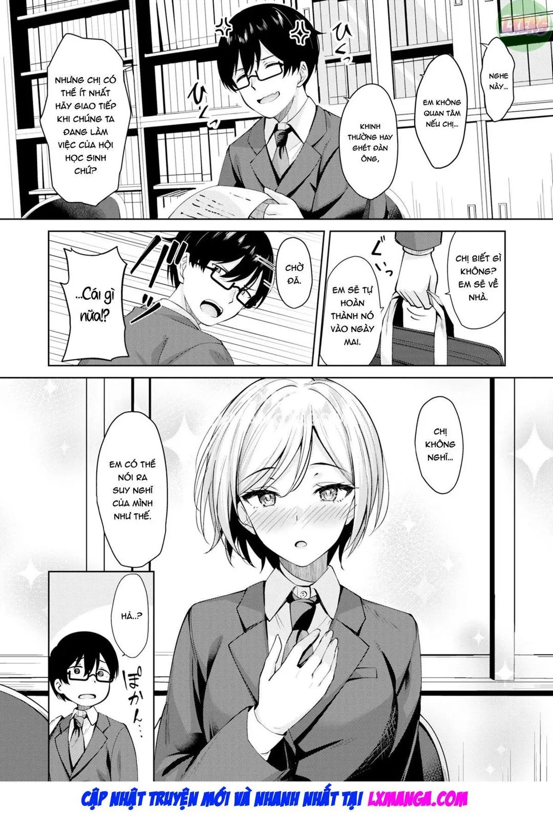HentaiVN.net - Ảnh 5 - Seito Kaicho ga Choro sugiru - Oneshot