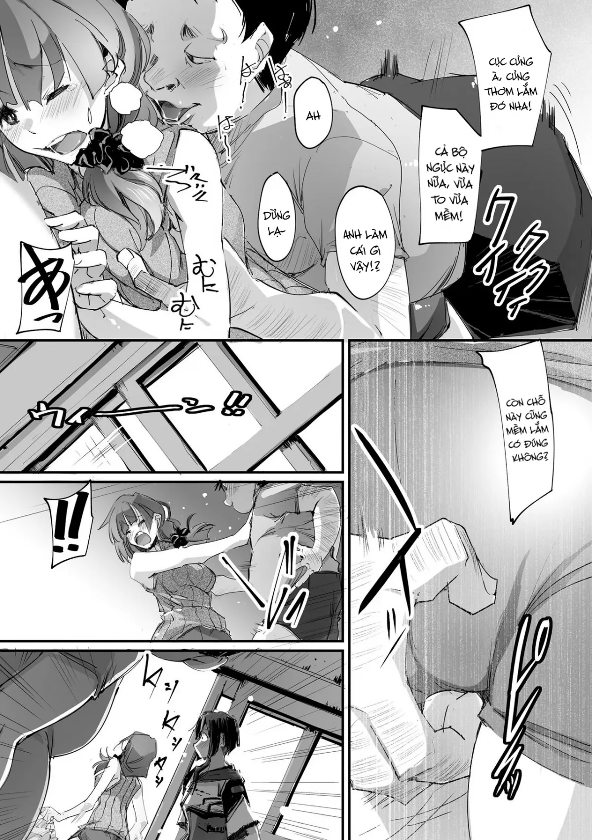 HentaiVN.net - Ảnh 7 - Gặp em gái biến thái [Chikan Etsuraku Ochi] - Oneshot