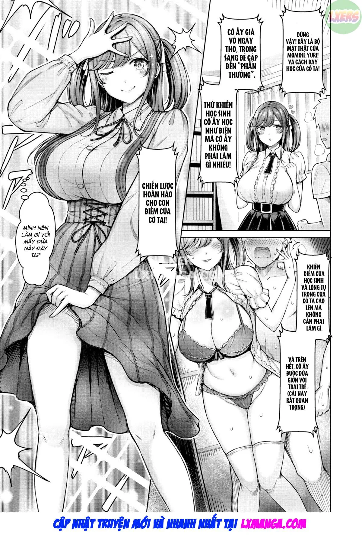 HentaiVN.net - Ảnh 6 - Momose Sensei no Okagedesu! - Oneshot