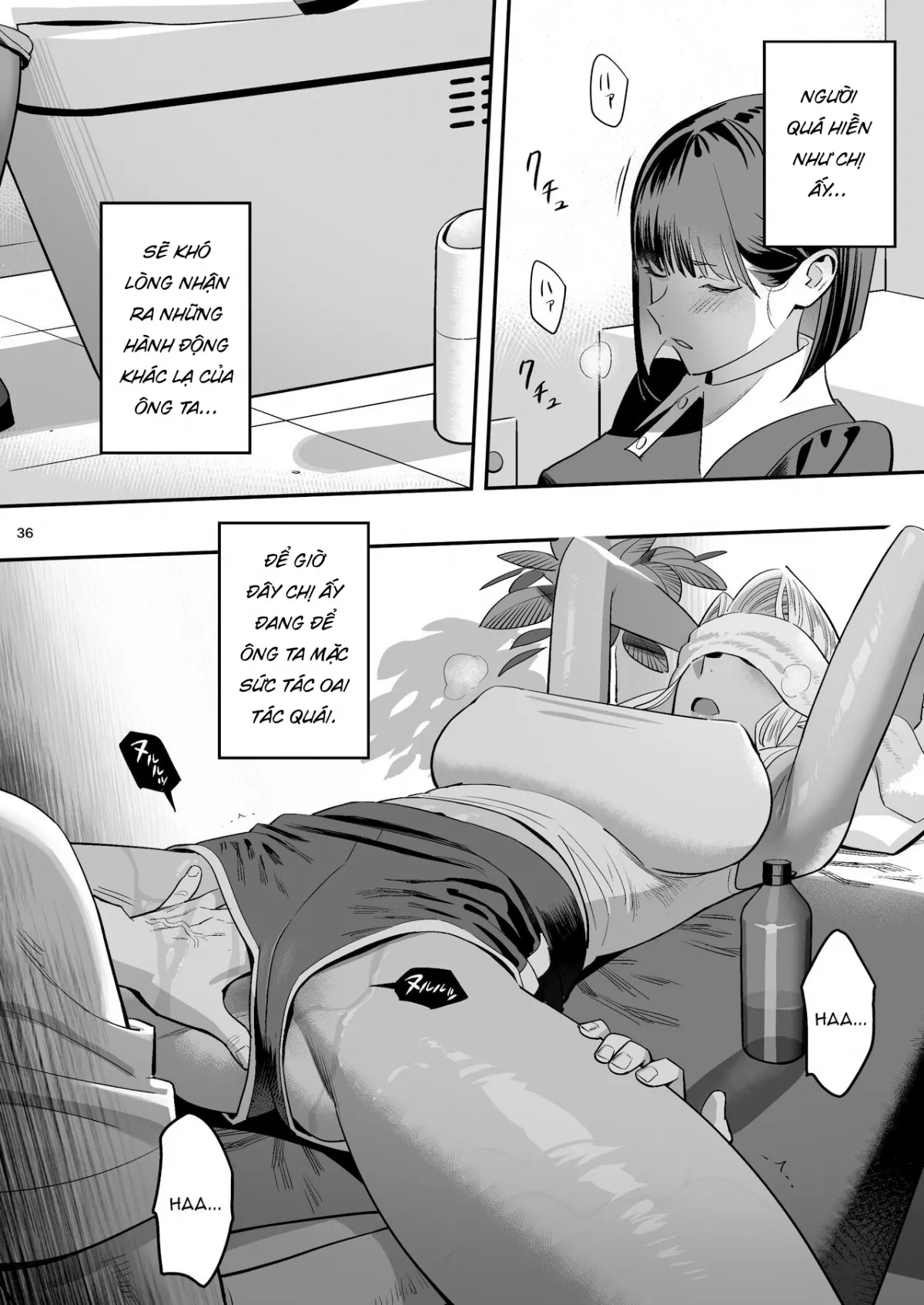 HentaiVN.net - Ảnh 36 - Tôi yêu chị ấy, nhưng cô ấy lại đi yêu gã bác sĩ chỉnh hình. [Watashi ga Sakini Sukidatta no ni Seitai. | But I Liked Her First Chiropractor.] - Oneshot
