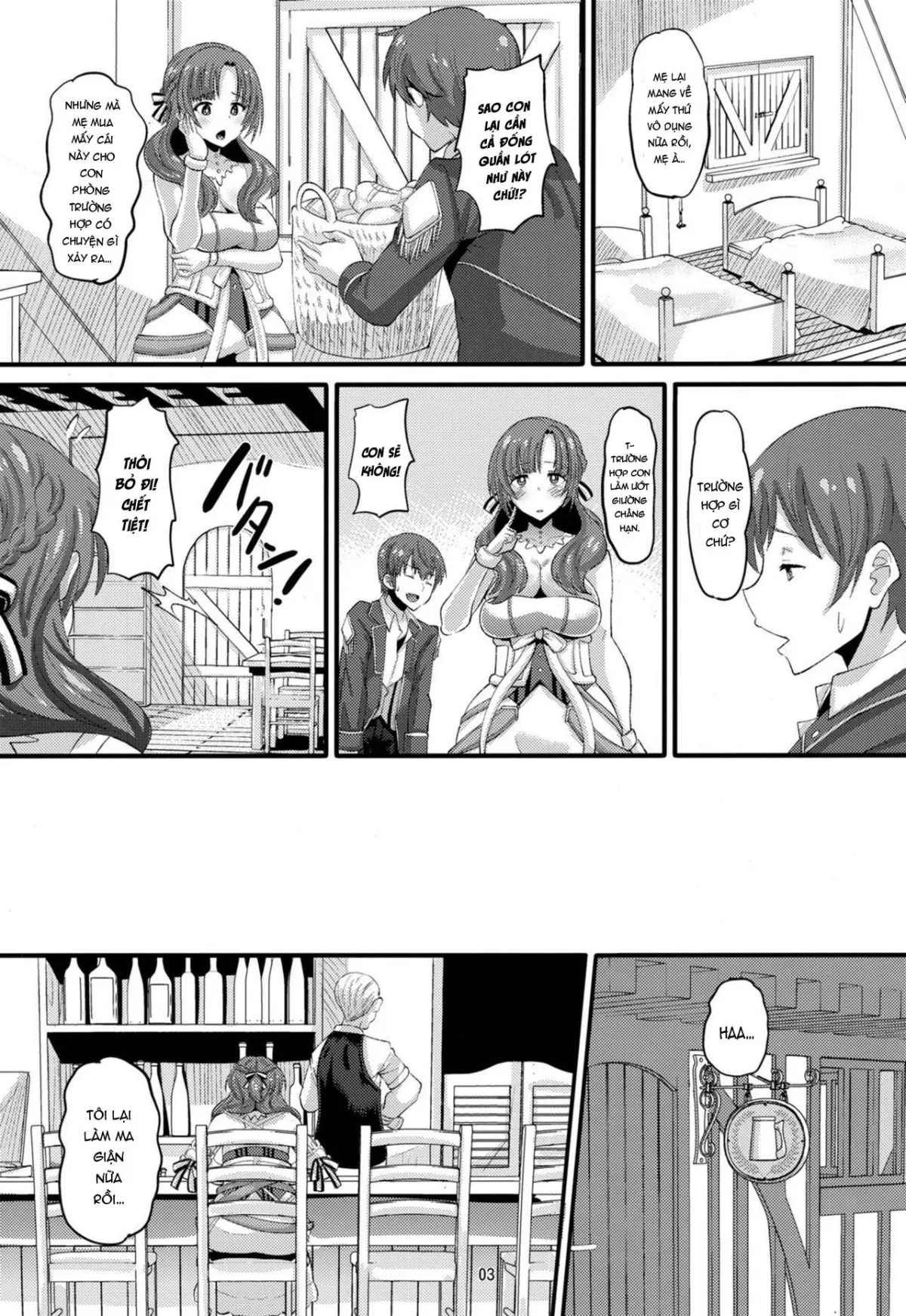 HentaiVN.net - Ảnh 3 - Musuko to Onaji Toshigoro no Otoko ni Otosareru Okaa-san wa Suki desu ka? - Oneshot