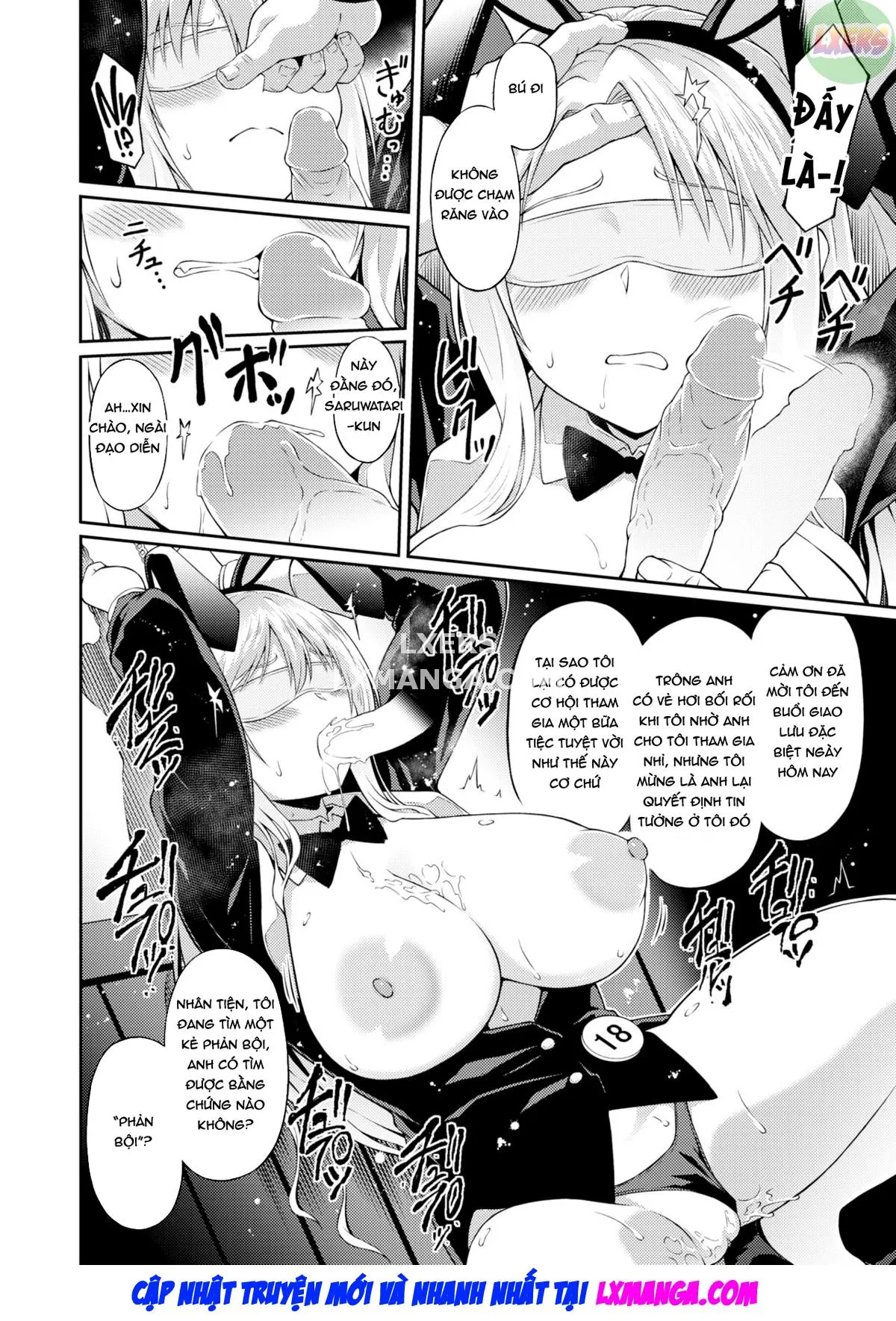HentaiVN.net - Ảnh 13 - Tiệc buffet thỏ - Oneshot