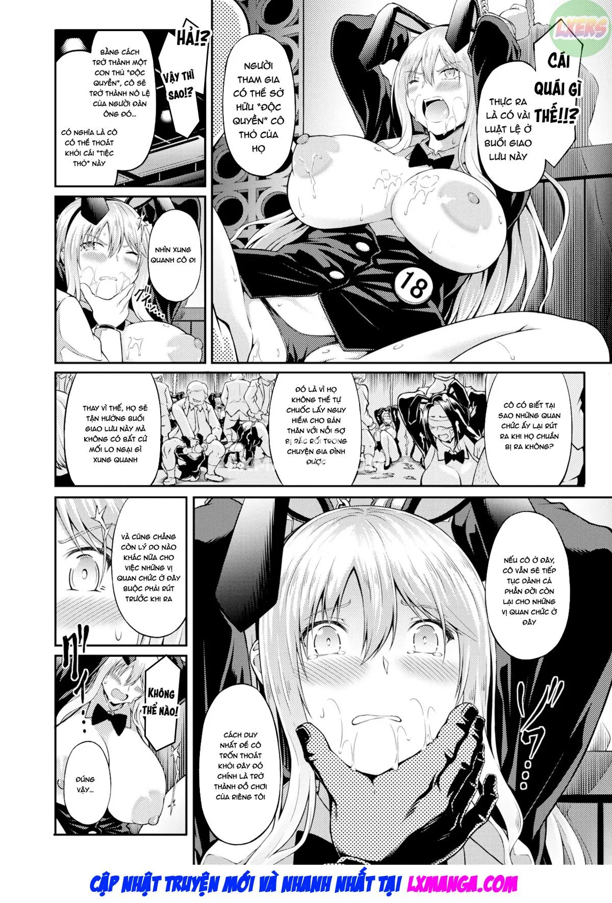 HentaiVN.net - Ảnh 19 - Tiệc buffet thỏ - Oneshot