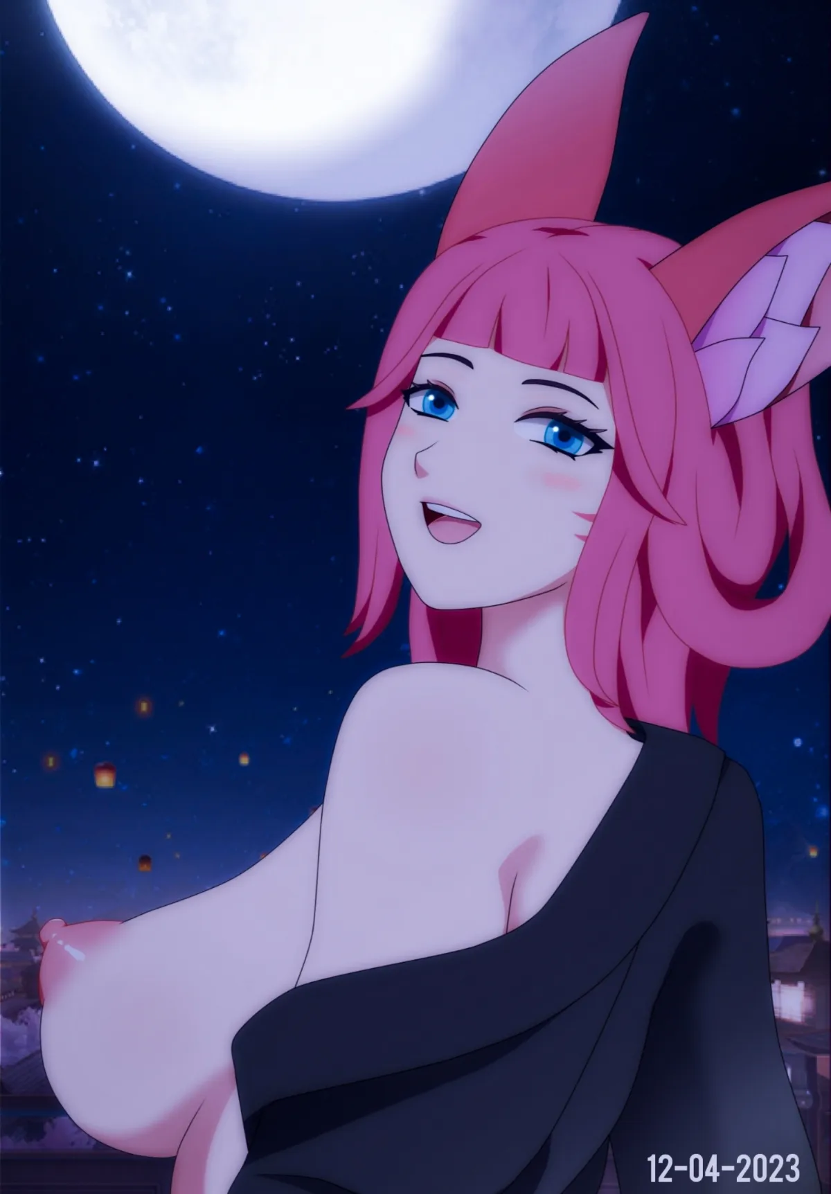 HentaiVN.net - Ảnh 14 - Tình một đêm với một con cáo nghịch ngợm [A Night with a Naughty Fox; いたずらキツネとの一夜] - Oneshot