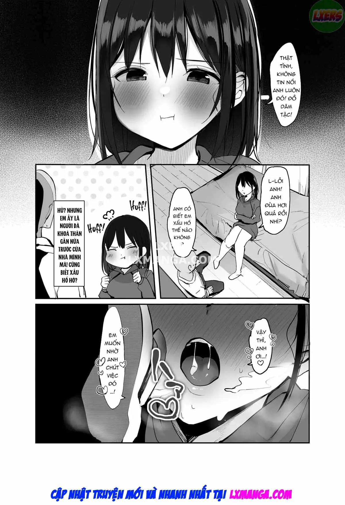 HentaiVN.net - Ảnh 28 - Anh đang ở một mình phải không? [Oni-San Ohitori Desu Ka?; Kyou, Tomete Kuremasen Ka?; Can I Stay Over, Mister?] - Chap 2