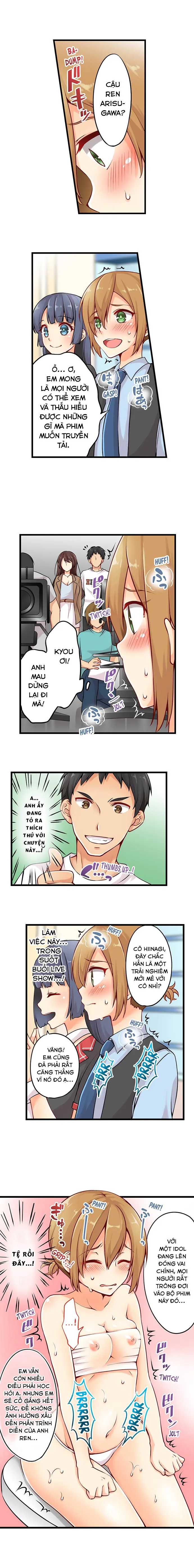HentaiVN.net - Ảnh 3 - Ren Arisugawa Thật Ra Là Con Gái! [Ren Arisugawa Is Actually A Girl] - Chap 4: Ren Kawaii Lên Sóng