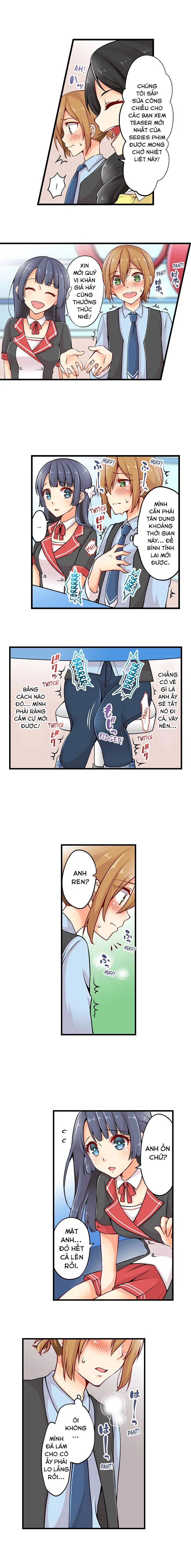 HentaiVN.net - Ảnh 4 - Ren Arisugawa Thật Ra Là Con Gái! [Ren Arisugawa Is Actually A Girl] - Chap 4: Ren Kawaii Lên Sóng