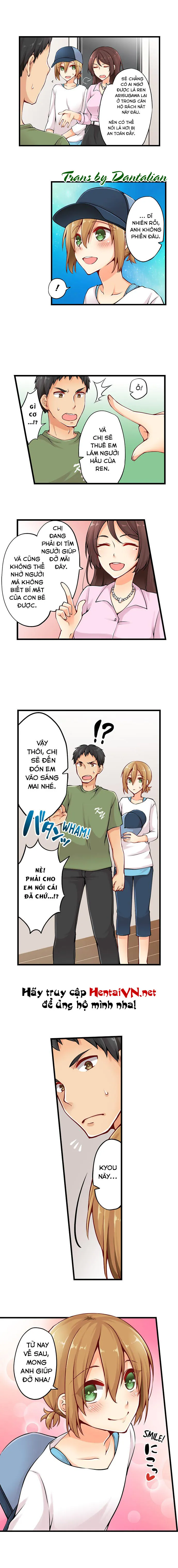 HentaiVN.net - Ảnh 7 - Ren Arisugawa Thật Ra Là Con Gái! [Ren Arisugawa Is Actually A Girl] - Chap 9: Từ Nay Nhờ Anh Chăm Sóc Nha!