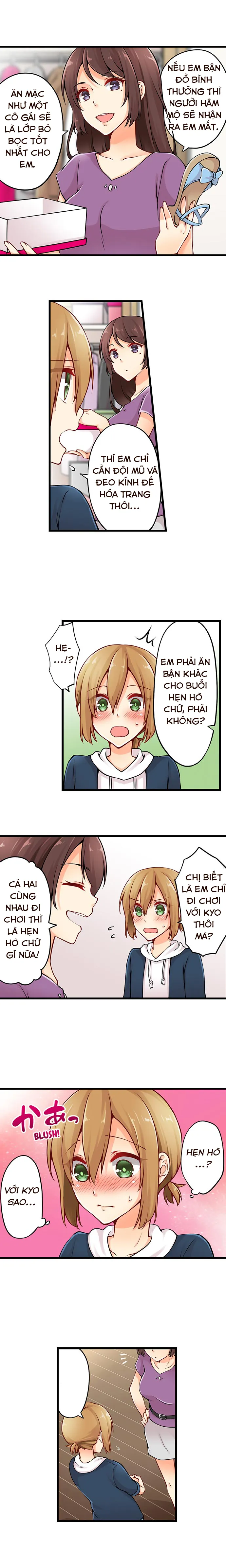 HentaiVN.net - Ảnh 4 - Ren Arisugawa Thật Ra Là Con Gái! [Ren Arisugawa Is Actually A Girl] - Chap 13: Sự Kiện Trong Nhà Tắm