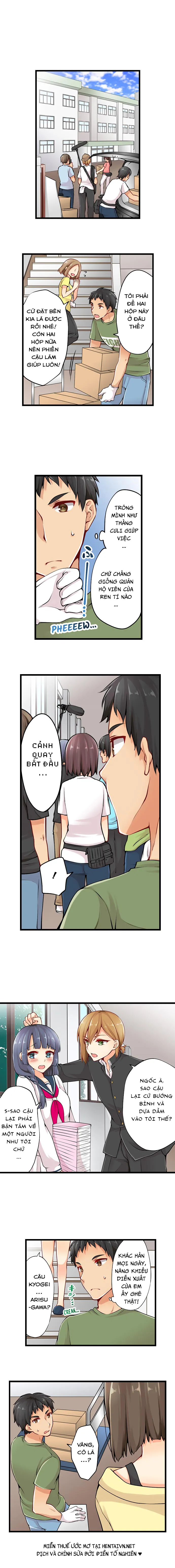 HentaiVN.net - Ảnh 3 - Ren Arisugawa Thật Ra Là Con Gái! [Ren Arisugawa Is Actually A Girl] - Chap 19: Thịt Ren ở Phim Trường!