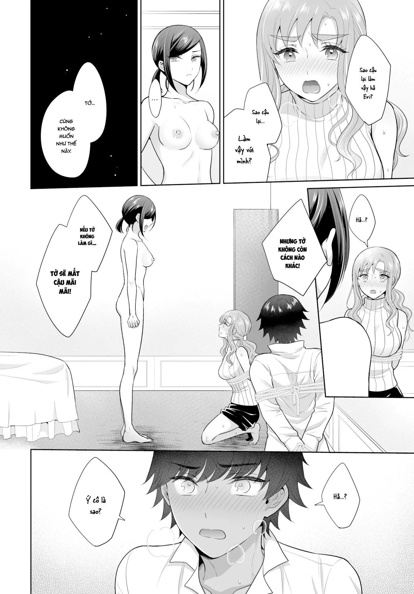 HentaiVN.net - Ảnh 10 - The Royal Bride Battle Royale - Chap 6: 3some + Yuri
