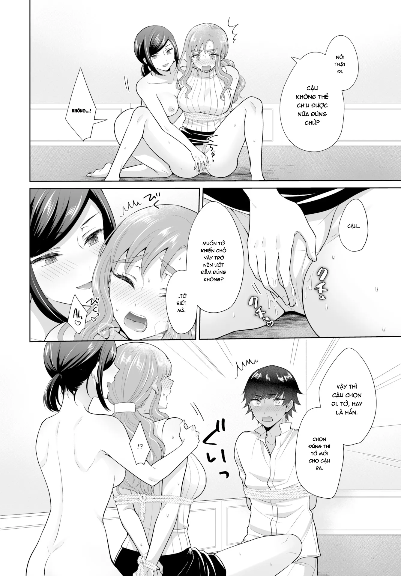 HentaiVN.net - Ảnh 12 - The Royal Bride Battle Royale - Chap 6: 3some + Yuri