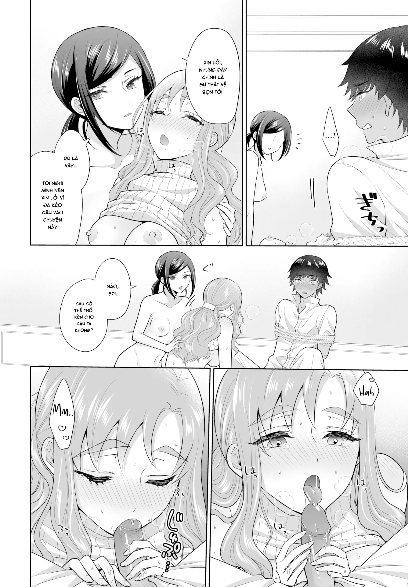 HentaiVN.net - Ảnh 16 - The Royal Bride Battle Royale - Chap 6: 3some + Yuri