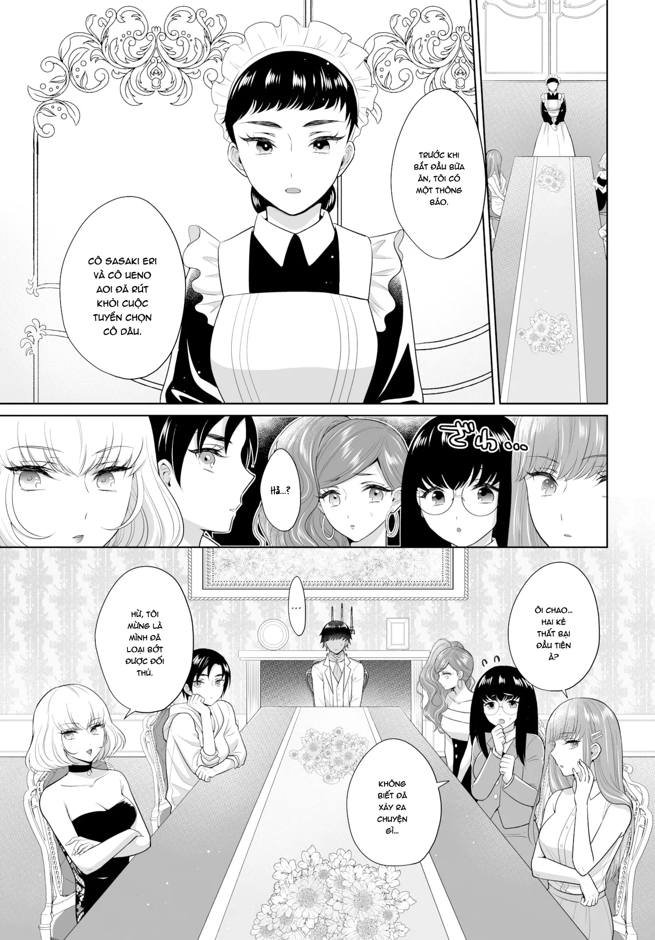 HentaiVN.net - Ảnh 21 - The Royal Bride Battle Royale - Chap 6: 3some + Yuri