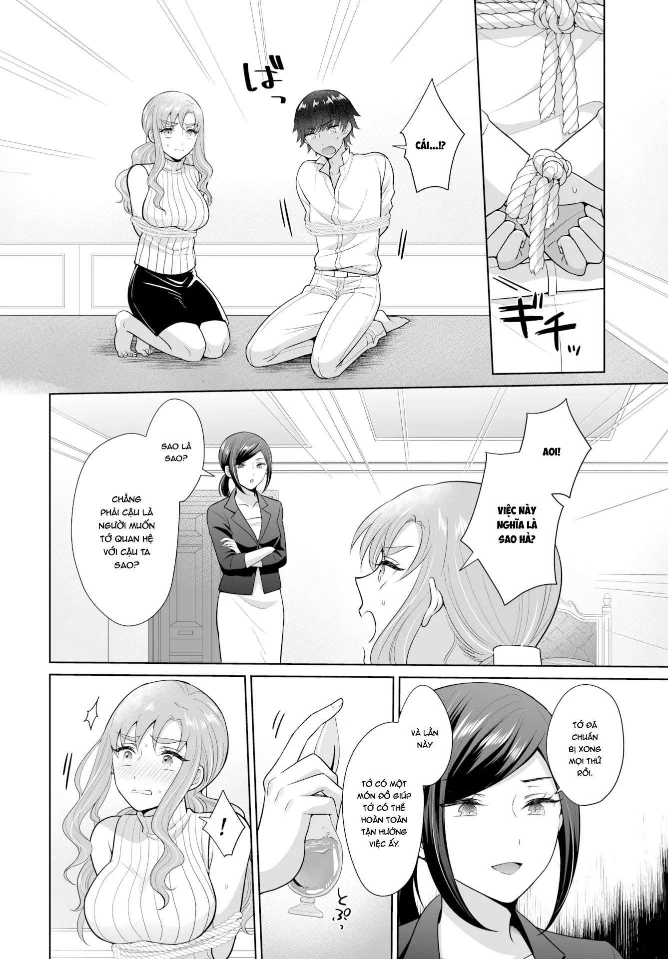 HentaiVN.net - Ảnh 6 - The Royal Bride Battle Royale - Chap 6: 3some + Yuri