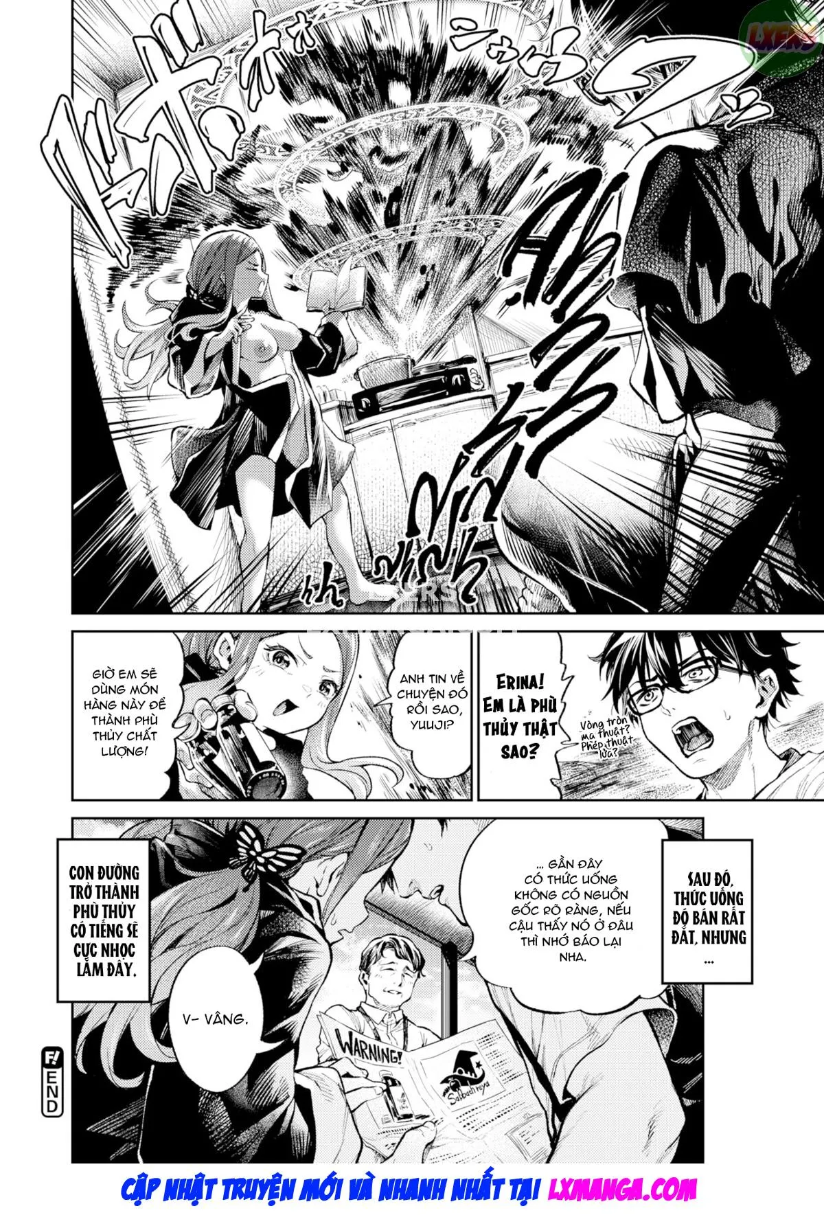 HentaiVN.net - Ảnh 23 - Door-to-Door Sales Witch - Oneshot