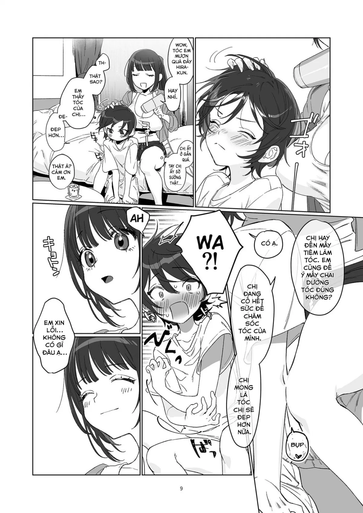 HentaiVN.net - Ảnh 8 - Ame, Nochi to Nari no Onee-san [雨、のちとなりのお姉さん] - Chap 2: SEGGGGGG