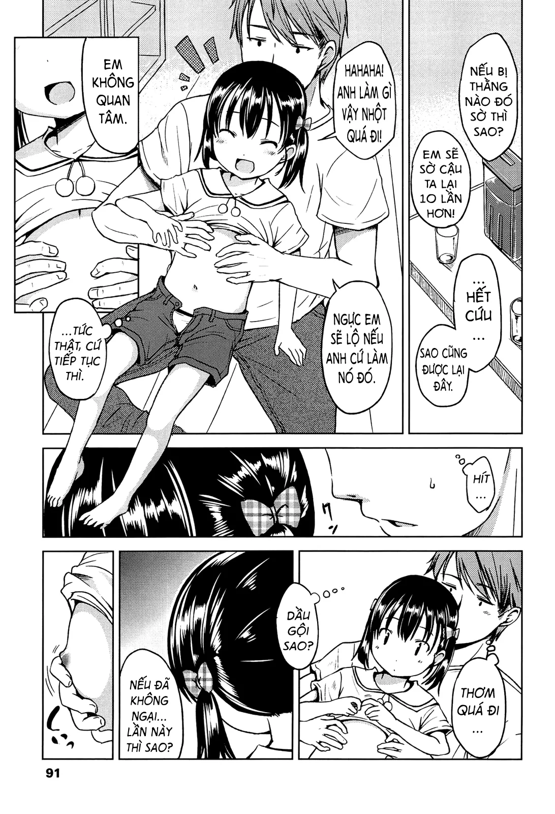 HentaiVN.net - Ảnh 5 - Sukimise [Sukimise (Hajimete Janai yo?) ; スキみせ ; (はじめてじゃないよ？) ; Everyday's morning] - Oneshot trông trẻ