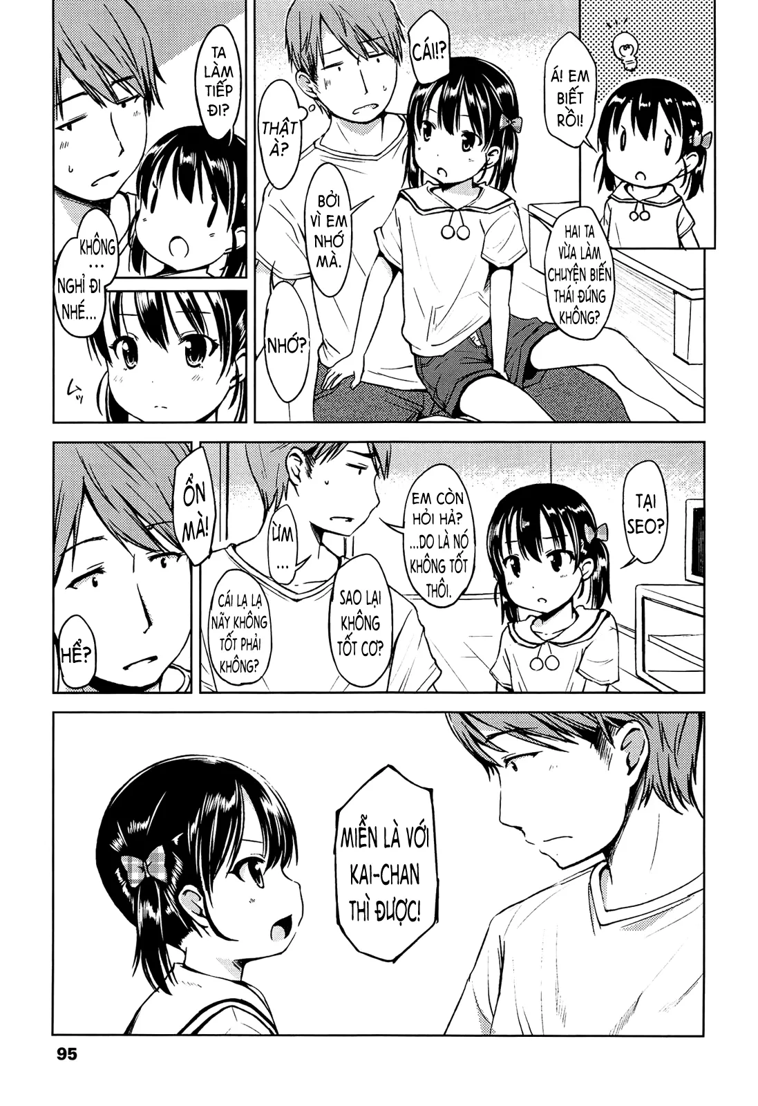 HentaiVN.net - Ảnh 9 - Sukimise [Sukimise (Hajimete Janai yo?) ; スキみせ ; (はじめてじゃないよ？) ; Everyday's morning] - Oneshot trông trẻ