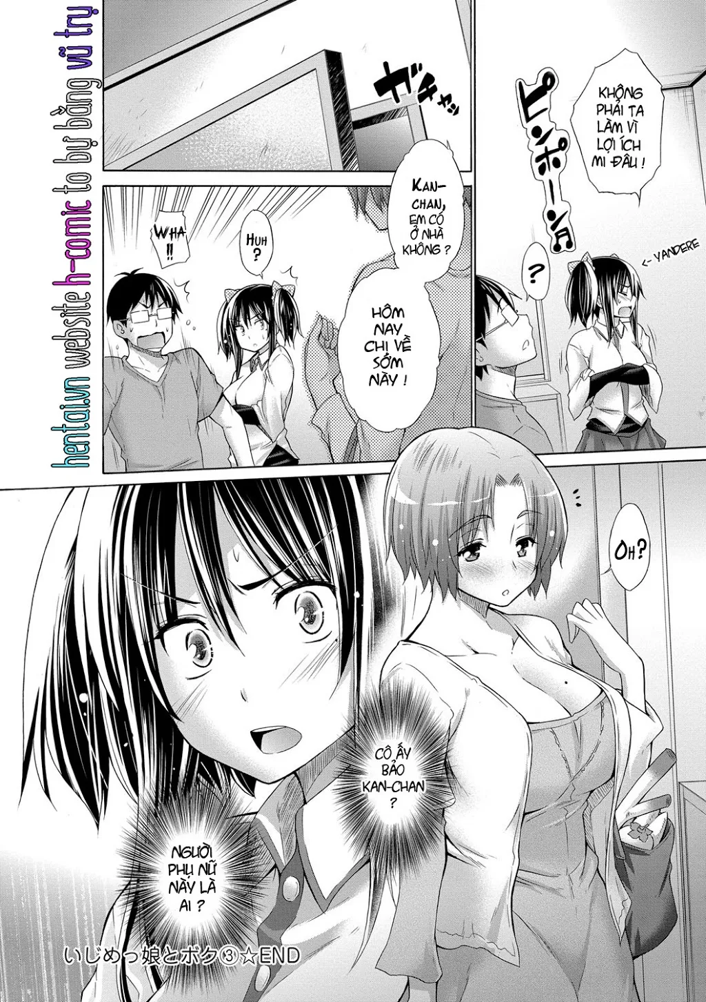 HentaiVN.net - Ảnh 24 - Ijimekko to Boku [The bully and me] - Chap 3 - (bondage)