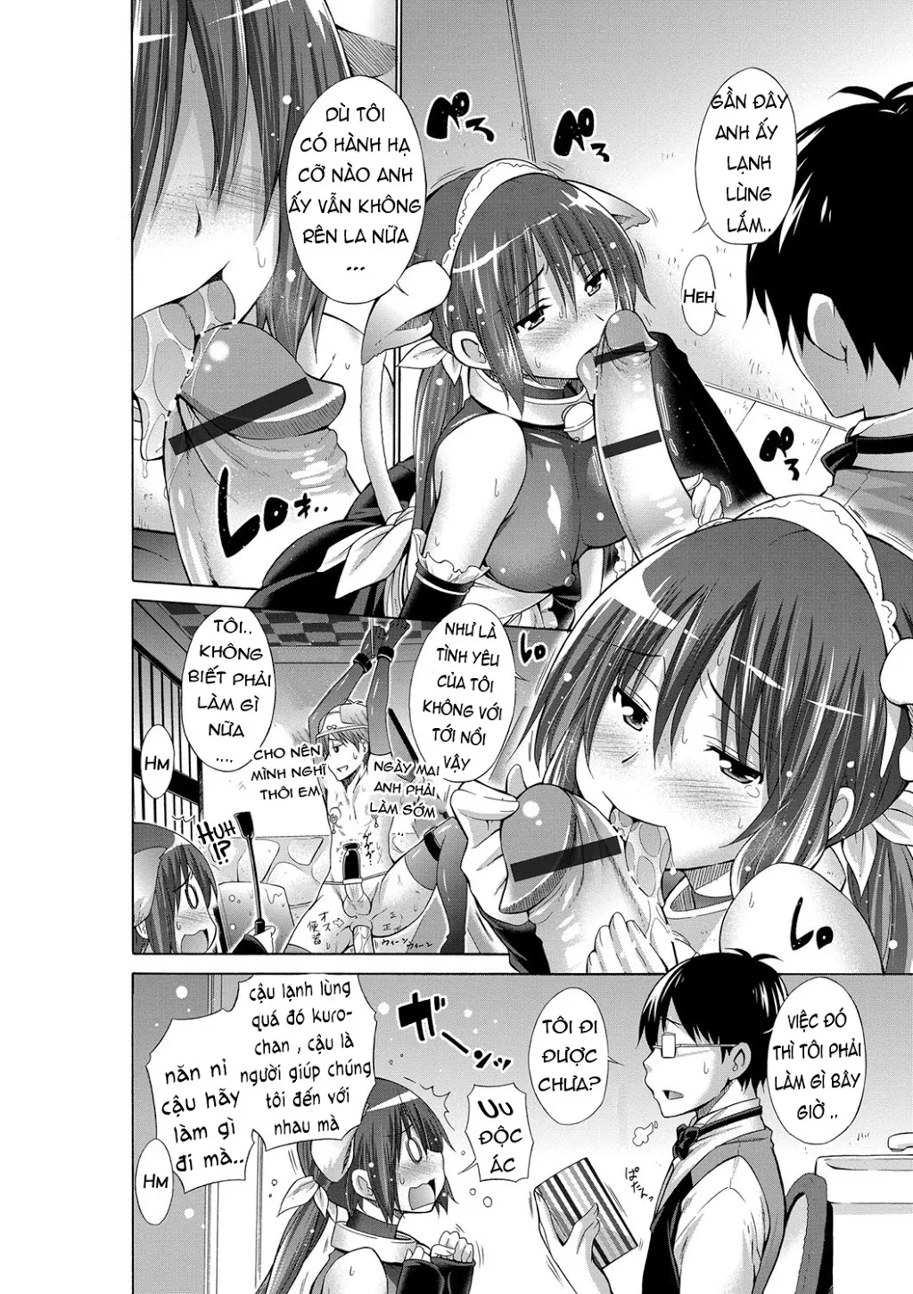 HentaiVN.net - Ảnh 6 - Ijimekko to Boku [The bully and me] - Chap 5 - Cặp đôi rắc rối !