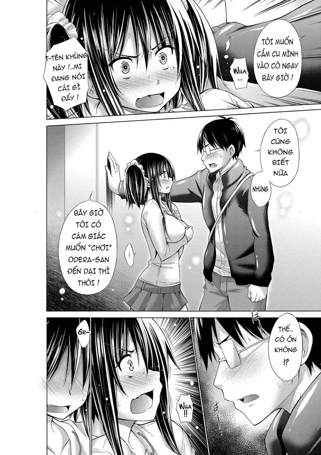 HentaiVN.net - Ảnh 7 - Ijimekko to Boku [The bully and me] - Chap 6 - Kẻ bắt nạt -... Người bị bắt nạt ?