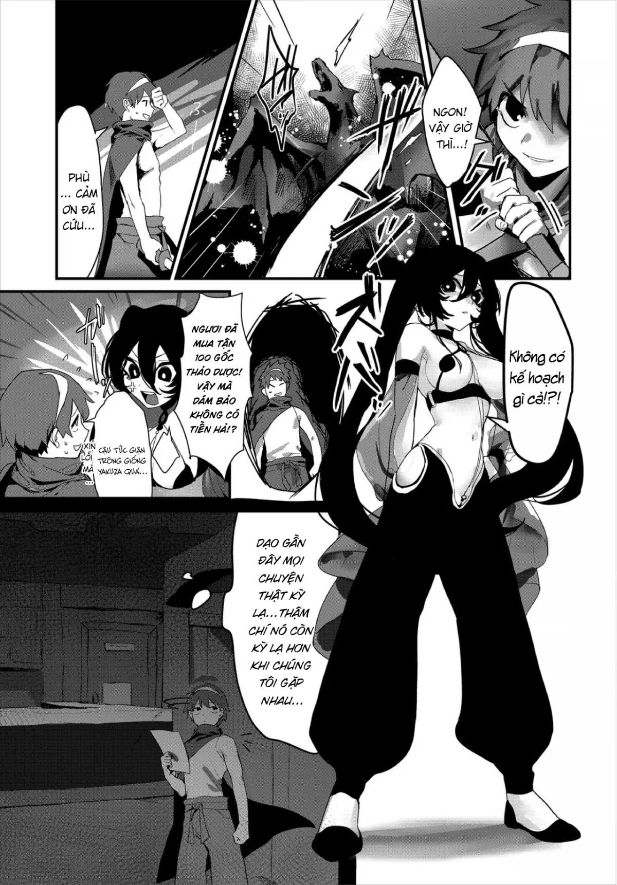 HentaiVN.net - Ảnh 3 - Đang dọn hầm ngục thì... [Dungeon Kouryaku wa SEX de!! Vol. 3] - Oneshot