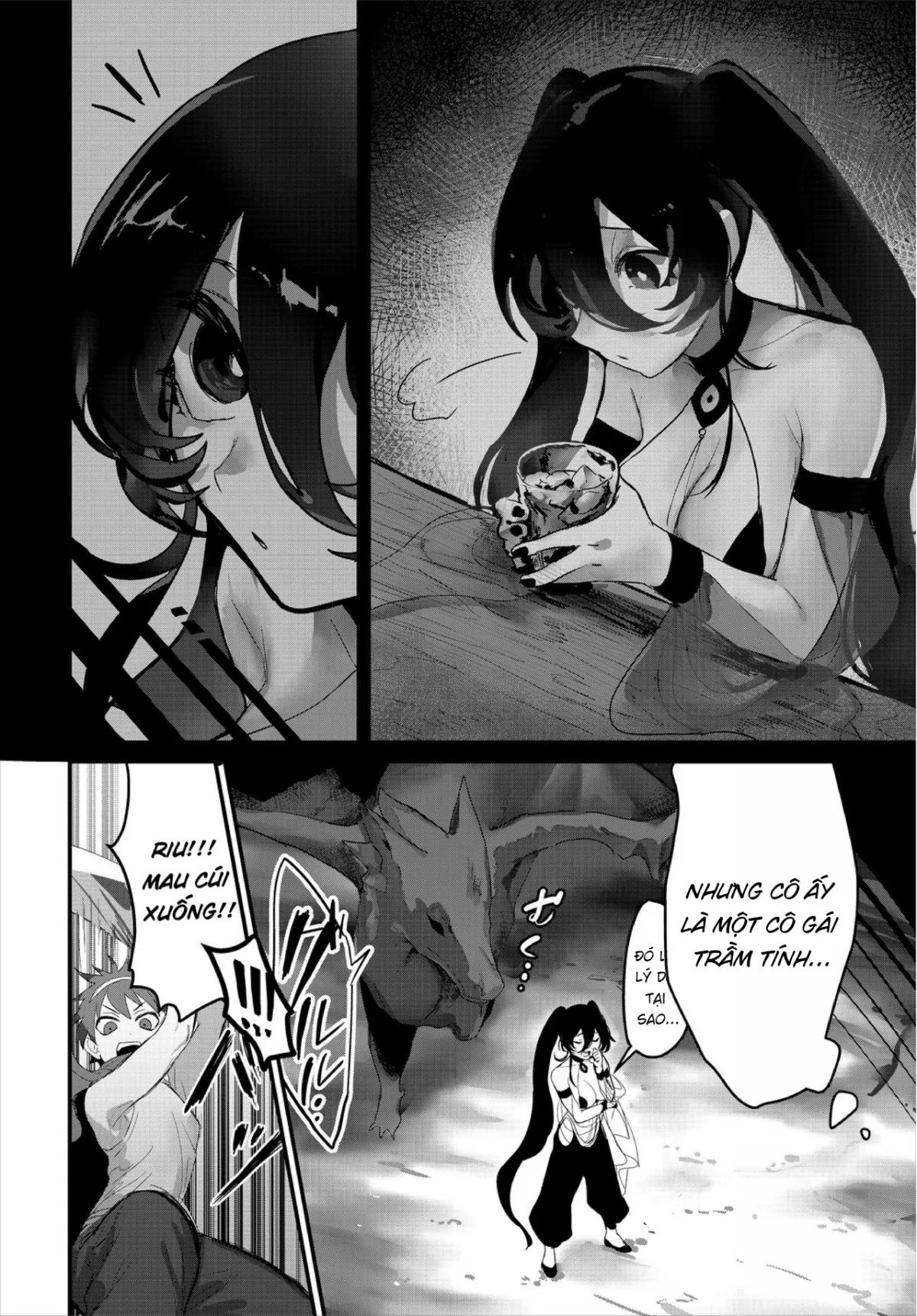 HentaiVN.net - Ảnh 4 - Đang dọn hầm ngục thì... [Dungeon Kouryaku wa SEX de!! Vol. 3] - Oneshot