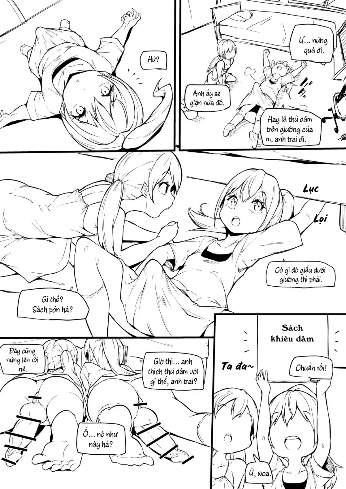 HentaiVN.net - Ảnh 4 - Lôi kéo Onii-chan vào Onda giáo [Futago no Imouto ga Onii-chan o Mesu Ochi Saseru] - Oneshot