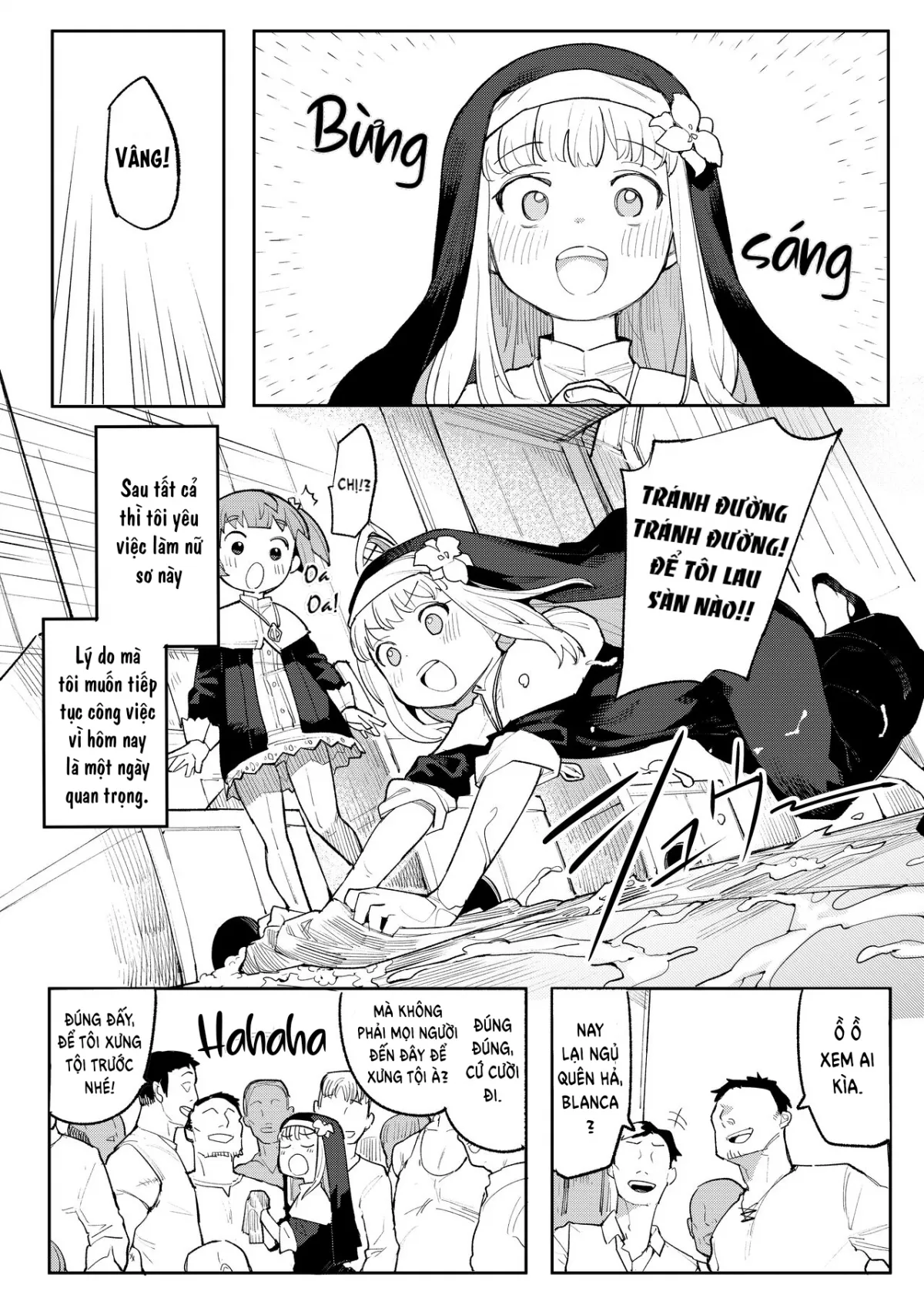 HentaiVN.net - Ảnh 11 - Benki Seijo Buranka [Holy Cumdump Blanca] - Oneshot