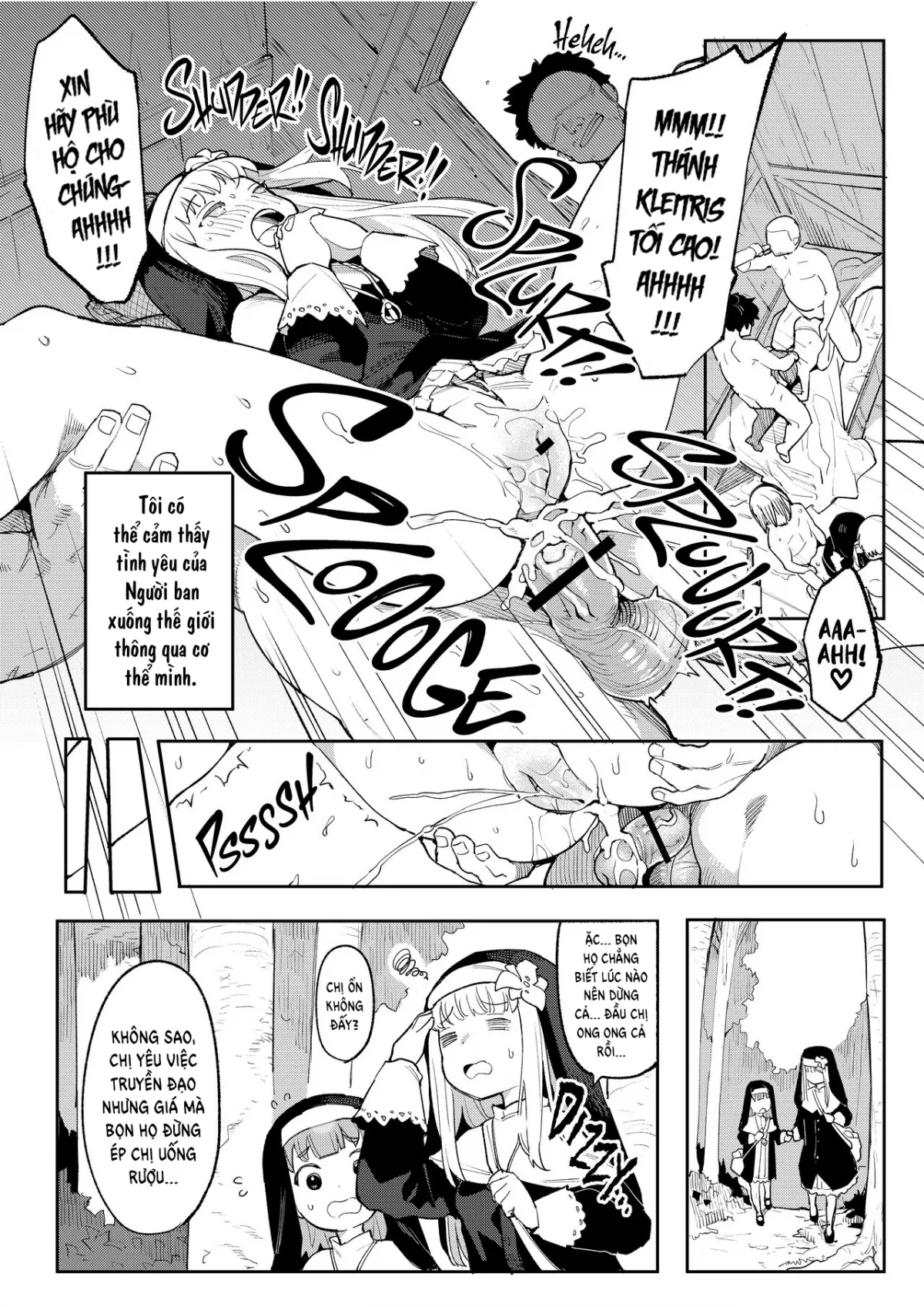 HentaiVN.net - Ảnh 19 - Benki Seijo Buranka [Holy Cumdump Blanca] - Oneshot