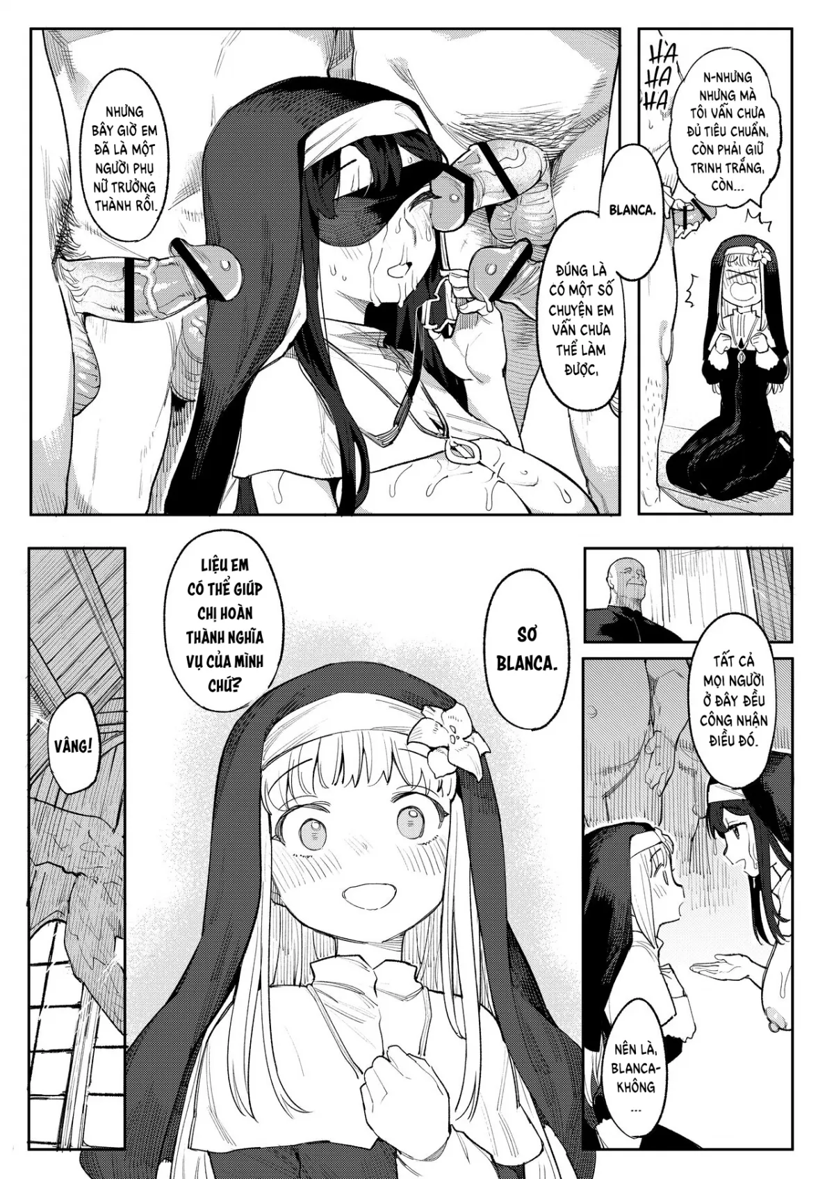 HentaiVN.net - Ảnh 21 - Benki Seijo Buranka [Holy Cumdump Blanca] - Oneshot