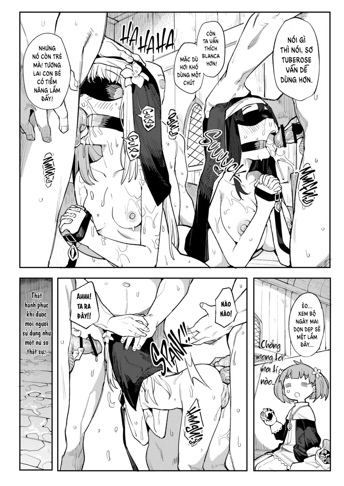 HentaiVN.net - Ảnh 24 - Benki Seijo Buranka [Holy Cumdump Blanca] - Oneshot