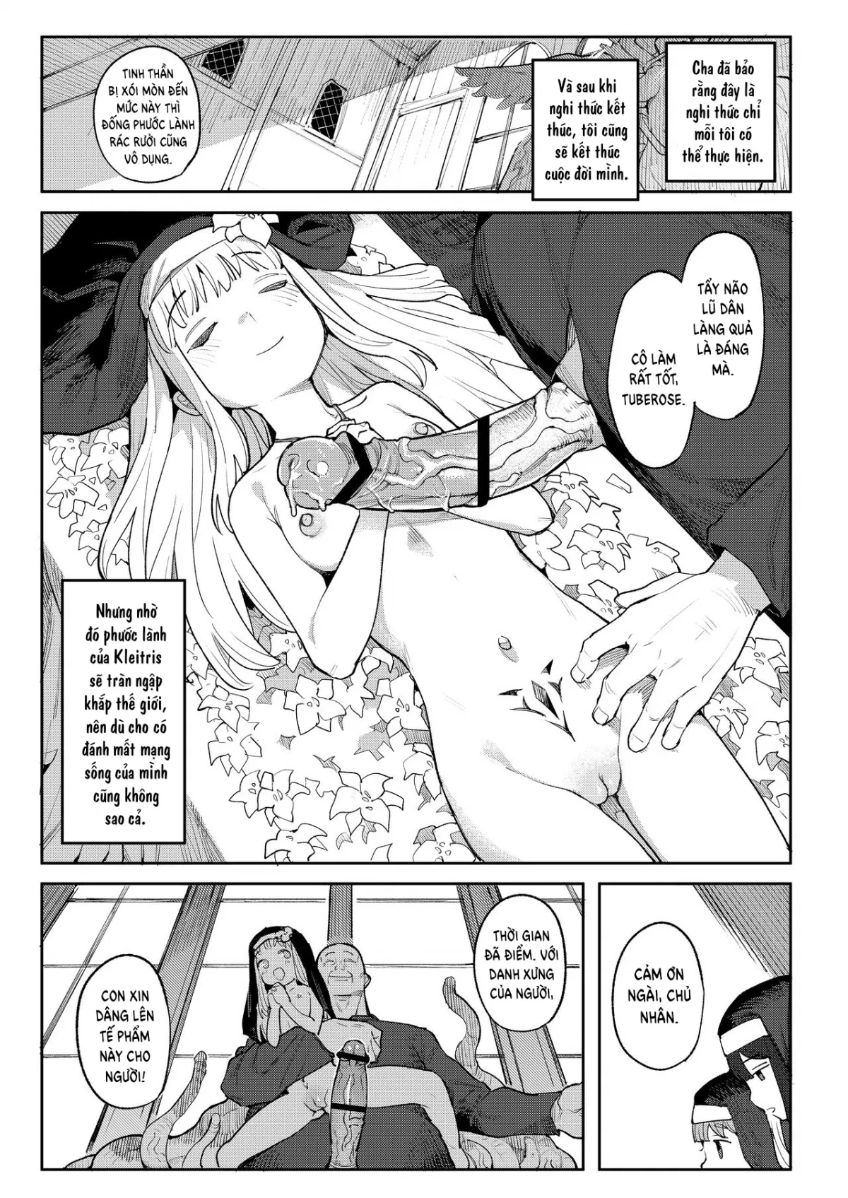 HentaiVN.net - Ảnh 29 - Benki Seijo Buranka [Holy Cumdump Blanca] - Oneshot