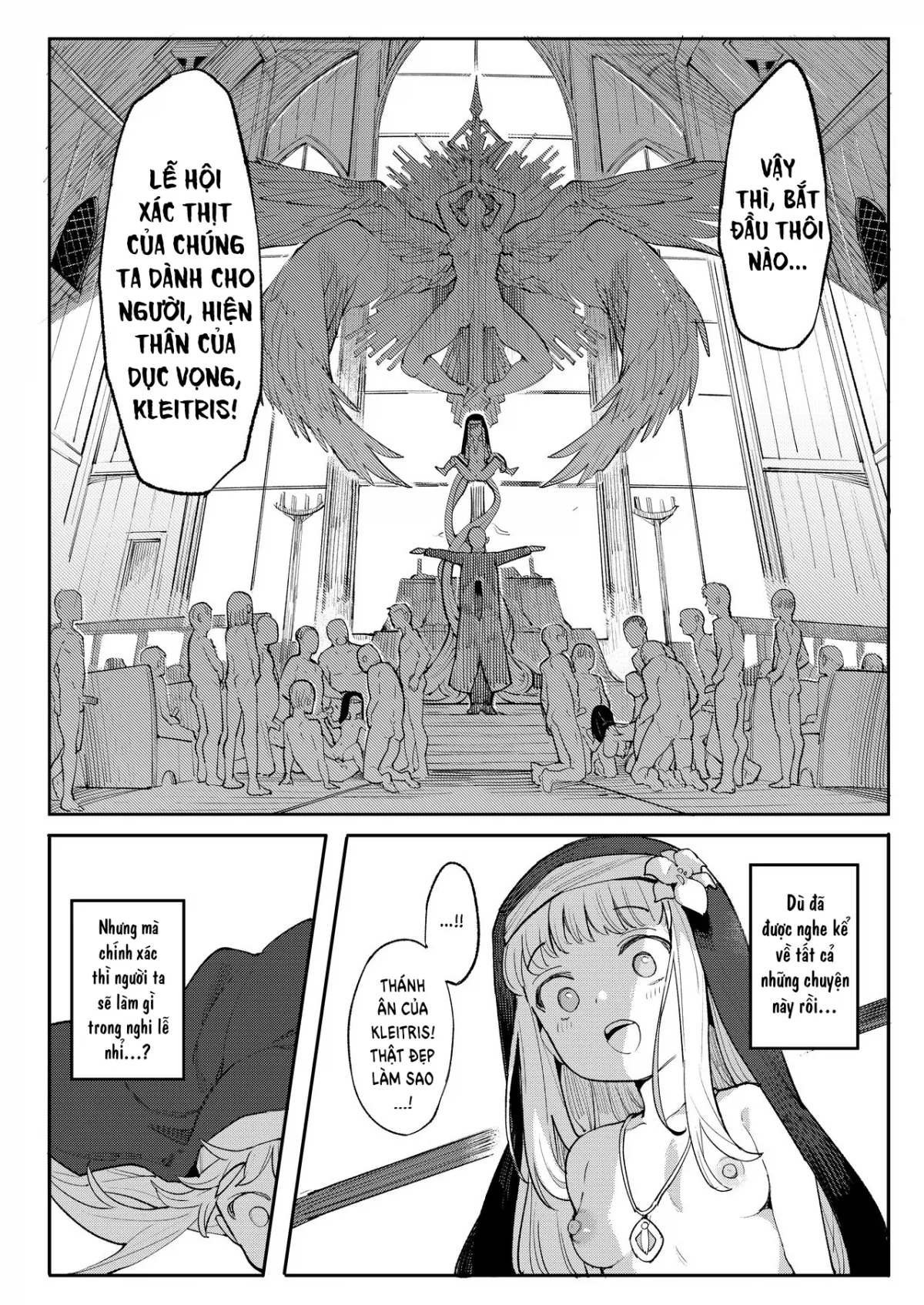 HentaiVN.net - Ảnh 30 - Benki Seijo Buranka [Holy Cumdump Blanca] - Oneshot