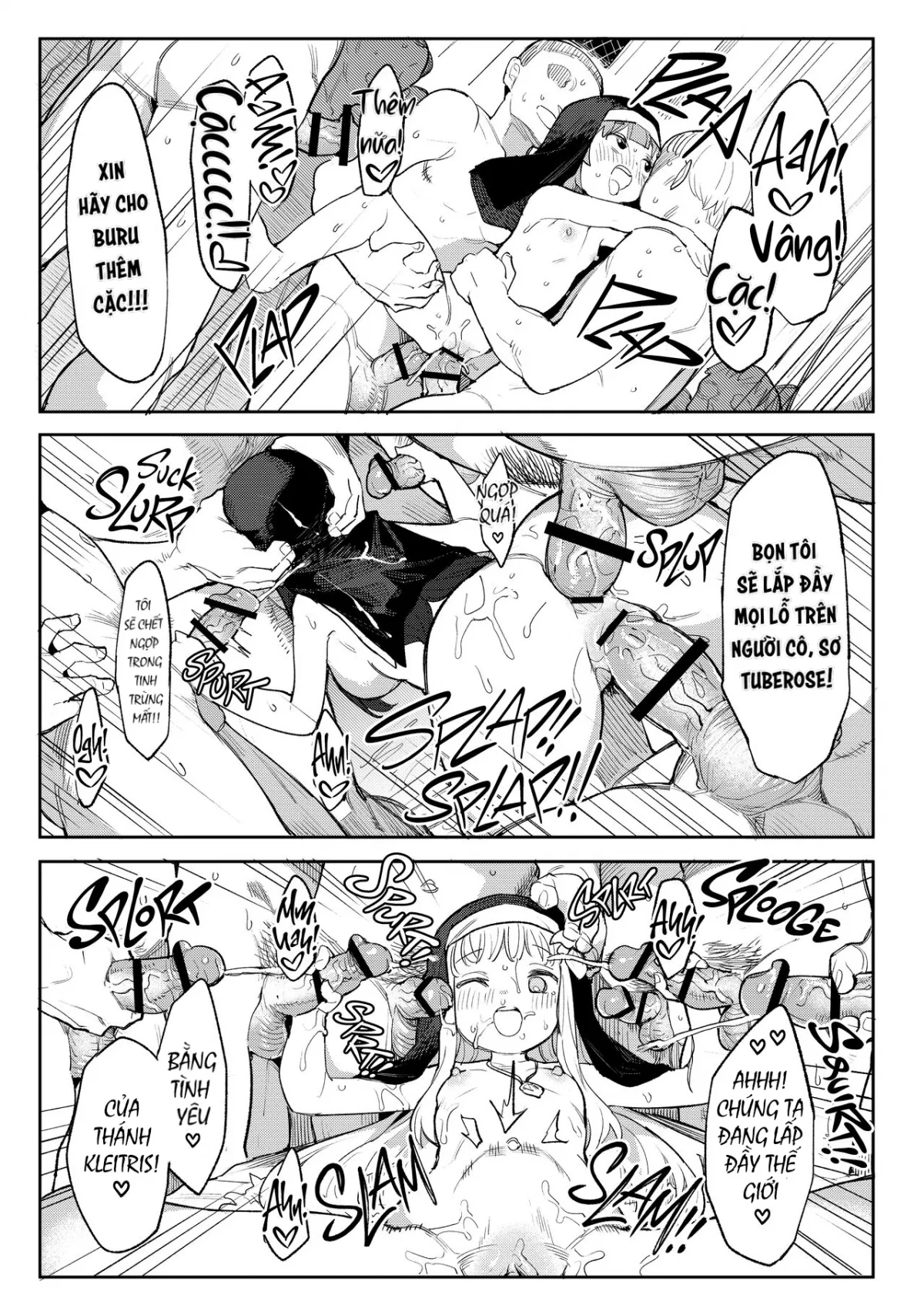 HentaiVN.net - Ảnh 33 - Benki Seijo Buranka [Holy Cumdump Blanca] - Oneshot