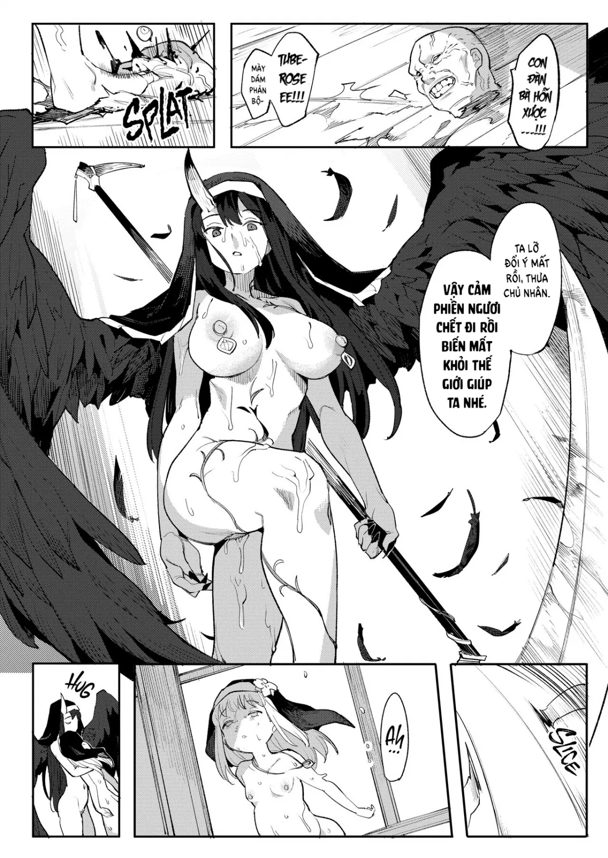 HentaiVN.net - Ảnh 40 - Benki Seijo Buranka [Holy Cumdump Blanca] - Oneshot
