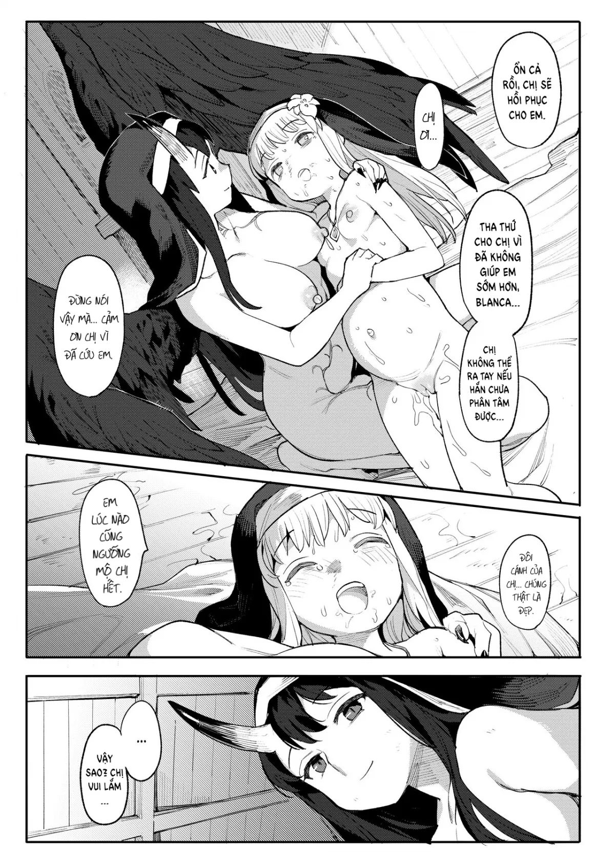 HentaiVN.net - Ảnh 41 - Benki Seijo Buranka [Holy Cumdump Blanca] - Oneshot