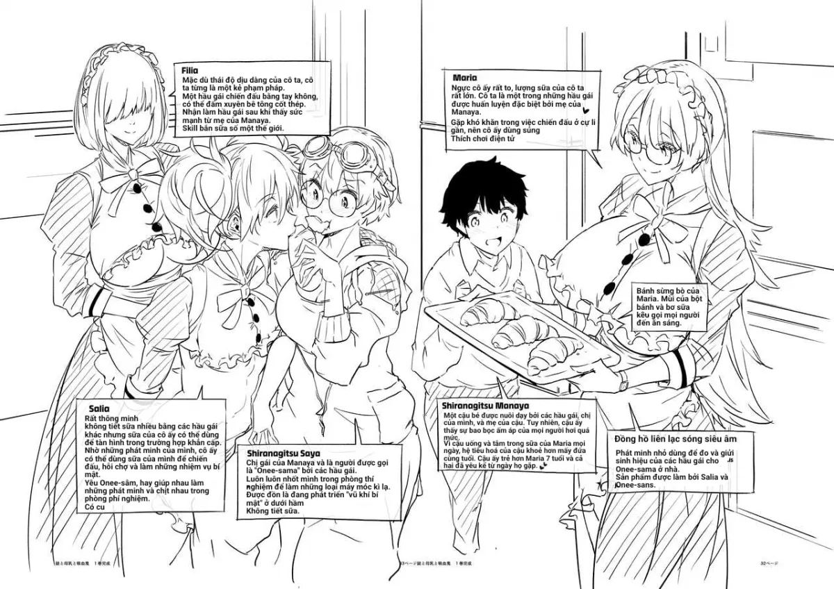 HentaiVN.net - Ảnh 30 - Juu to Bonyuu to Kyuuketsuki 1-Kan [Súng, sữa ngực, ma cà rồng] - Vol.1