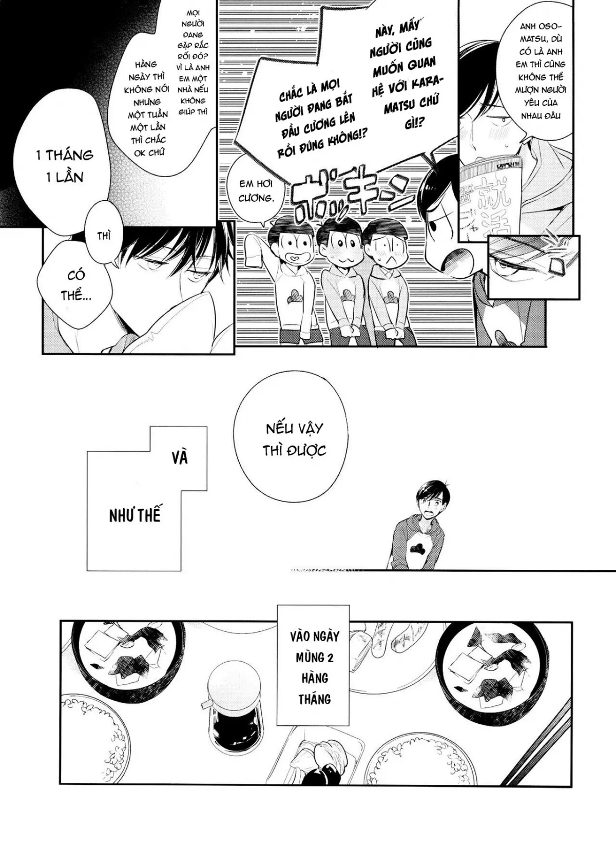 HentaiVN.net - Ảnh 13 - Sex ở gia đình Matsuno! [Matsuno-ka de Shiyou] - Chap 1