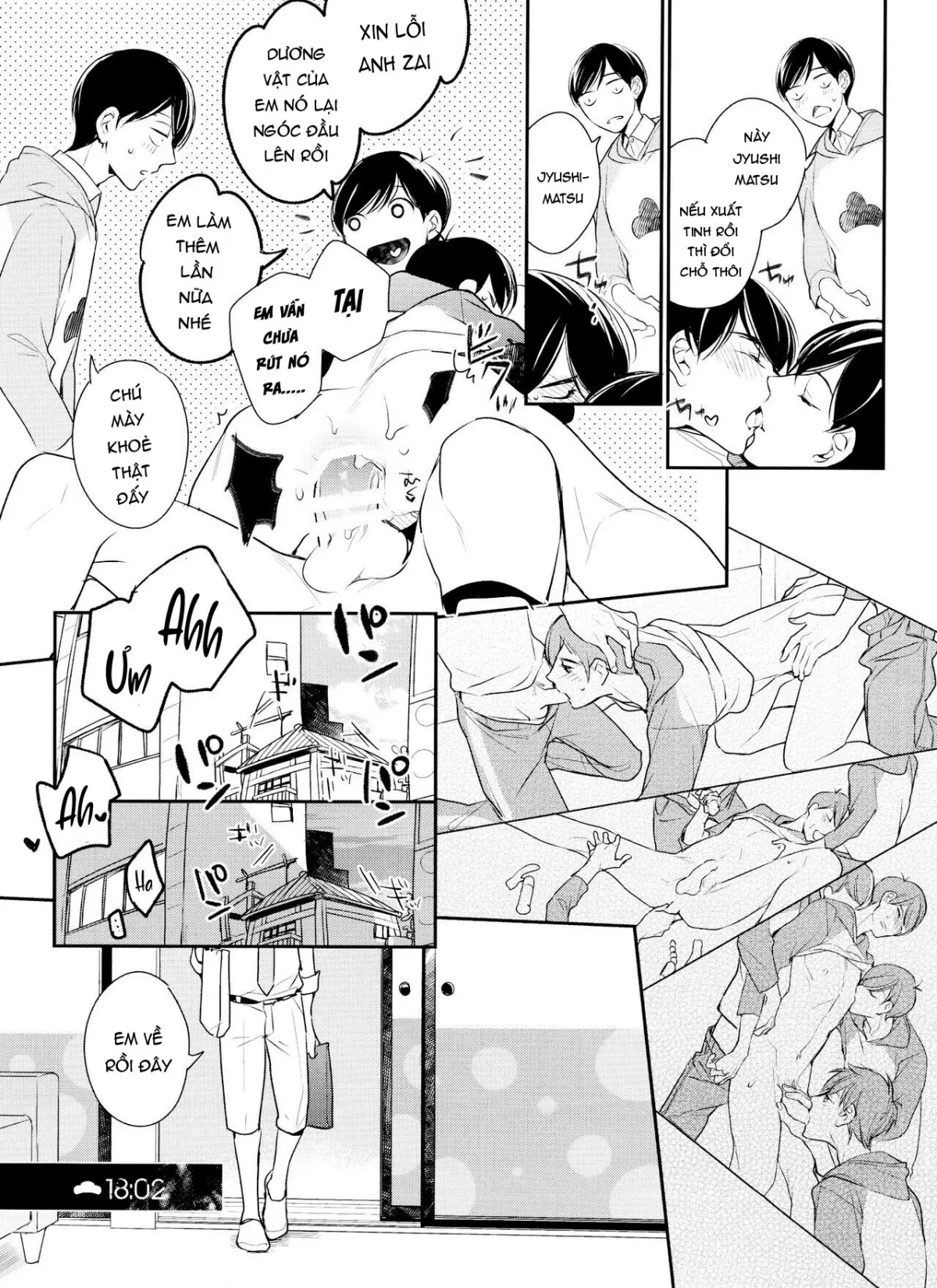 HentaiVN.net - Ảnh 21 - Sex ở gia đình Matsuno! [Matsuno-ka de Shiyou] - Chap 2