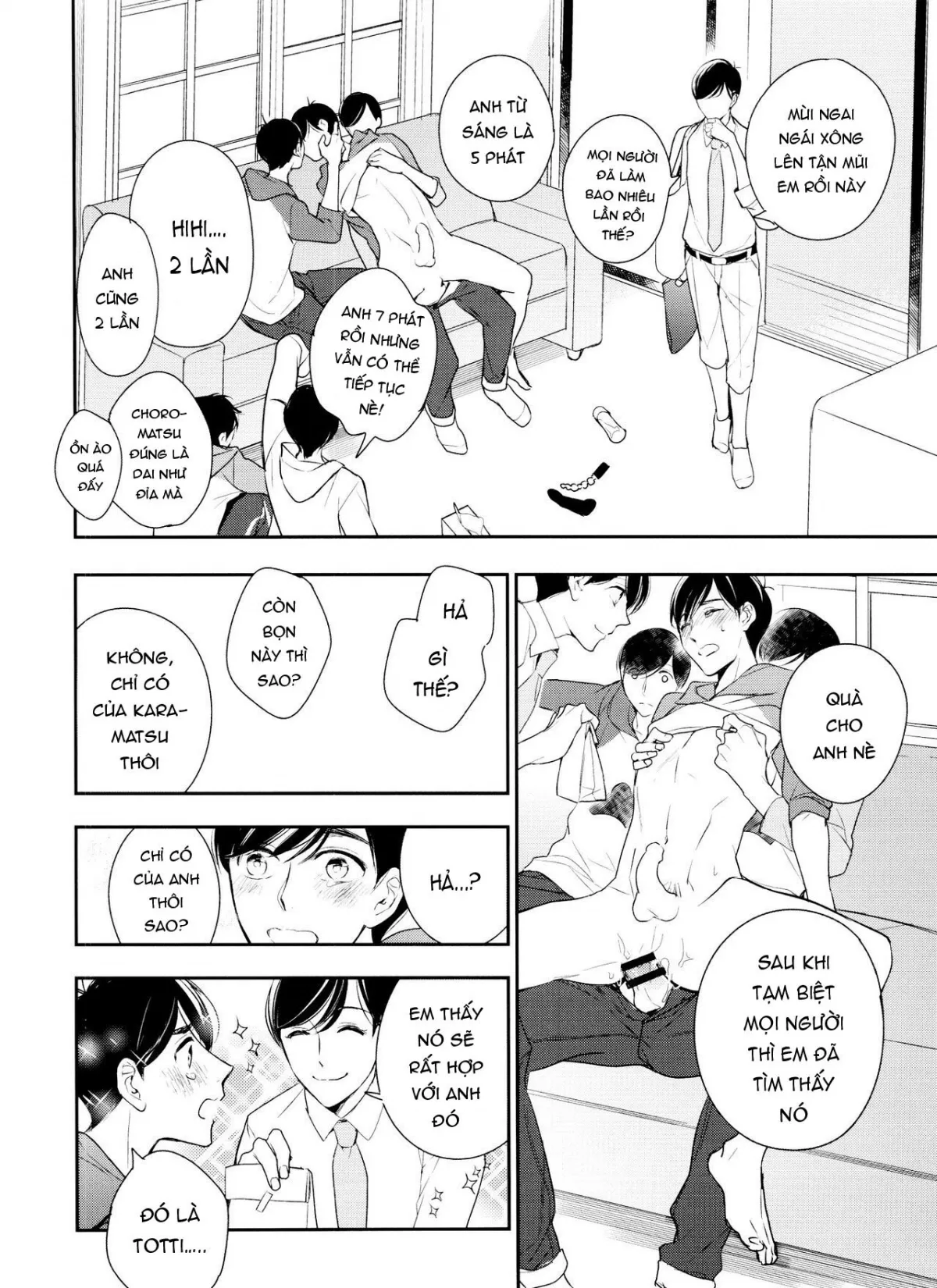 HentaiVN.net - Ảnh 22 - Sex ở gia đình Matsuno! [Matsuno-ka de Shiyou] - Chap 2